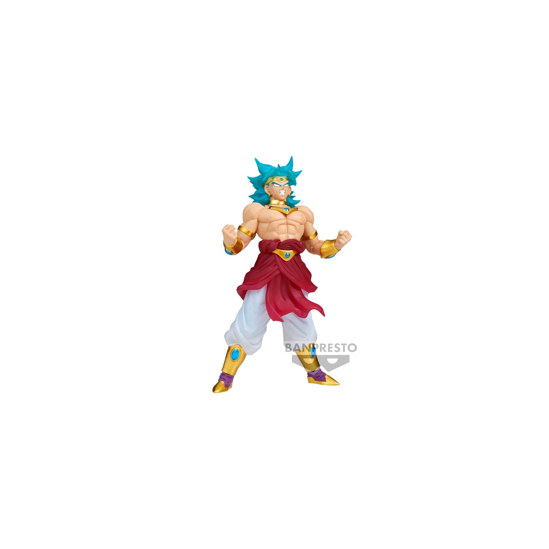 Figura Broly Crearise Super Saiyan Dragon Ball Z 17cm