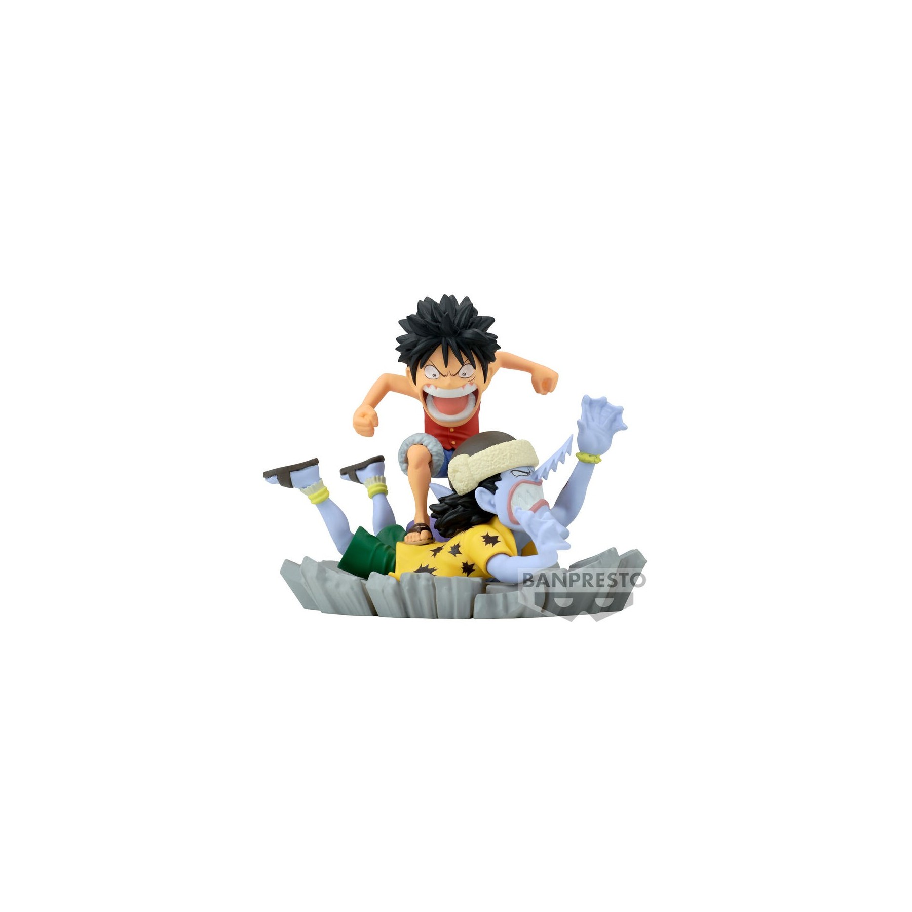 Figura Luffy vs Arlong WCF Log Stories One Piece 7cm