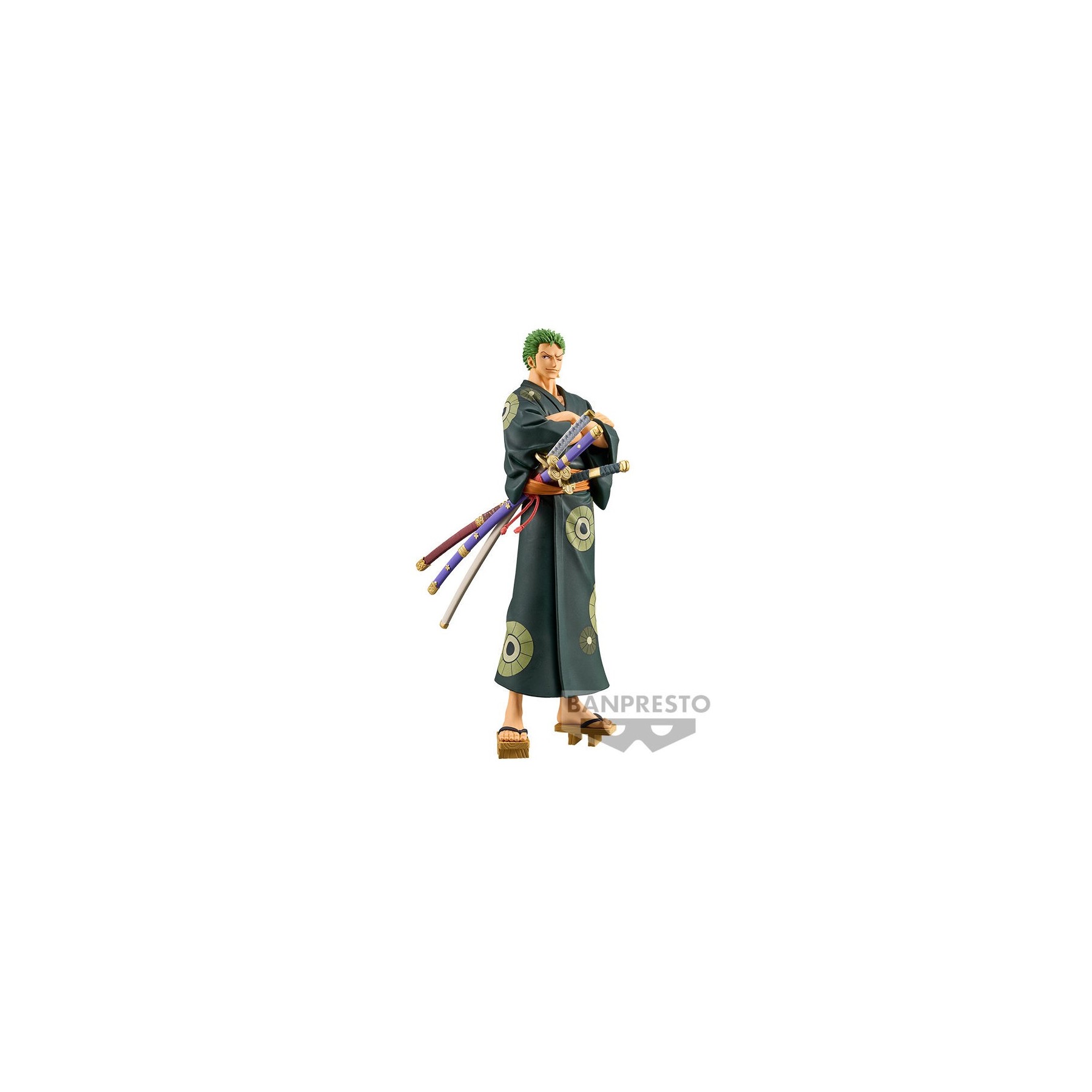 Figura Roronoa Zoro Wanokuni Yukata Grandline Series One Piece 17cm