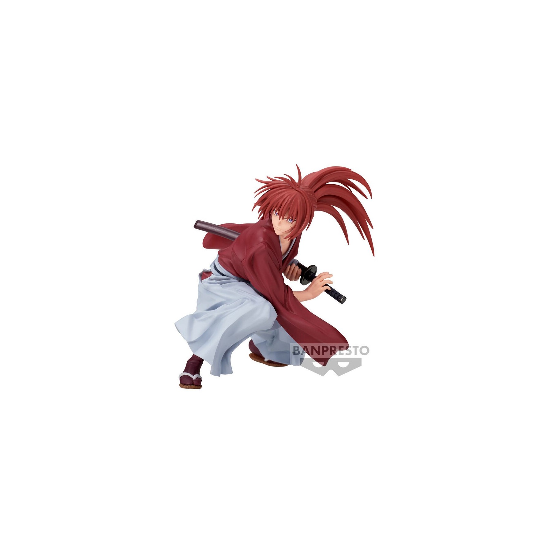 Figura Kenshin Himura Vibration Stars Rurouni Kenshin 12cm