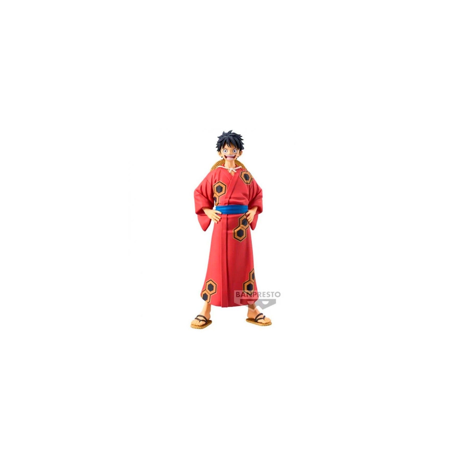 Figura Monkey D Luffy Wanokuni Yukata The Grandline Series One Piece 16cm