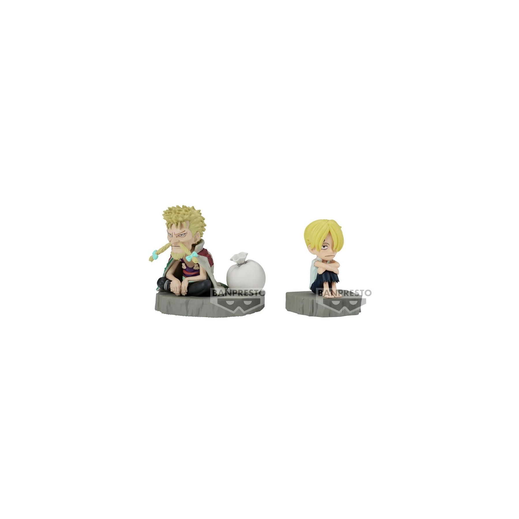 Figura Sanji & Zeff World Collectable Stories One Piece 6cm