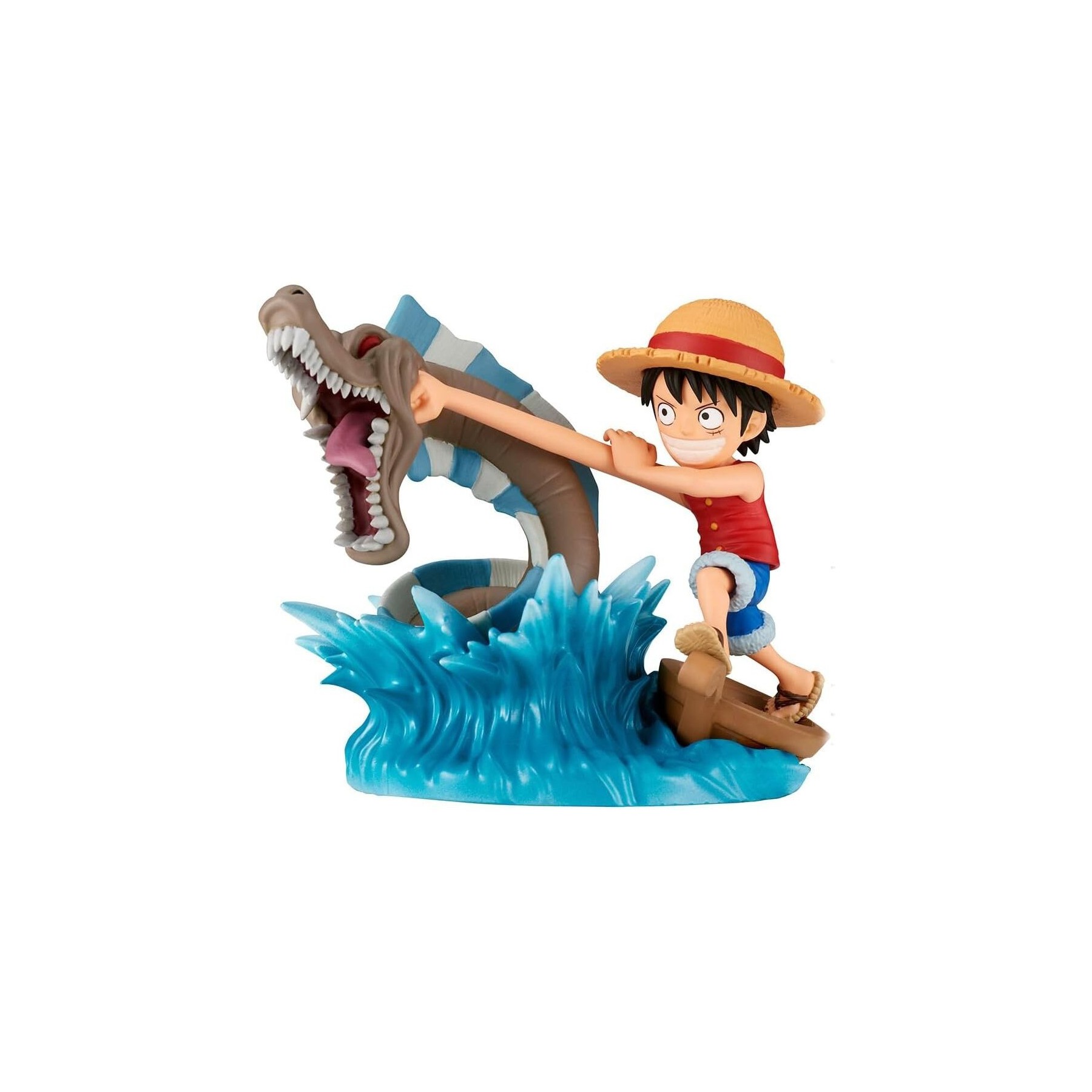 Figura Monkey D Luffy vs Local Sea Monster Log Stories One Piece 7cm