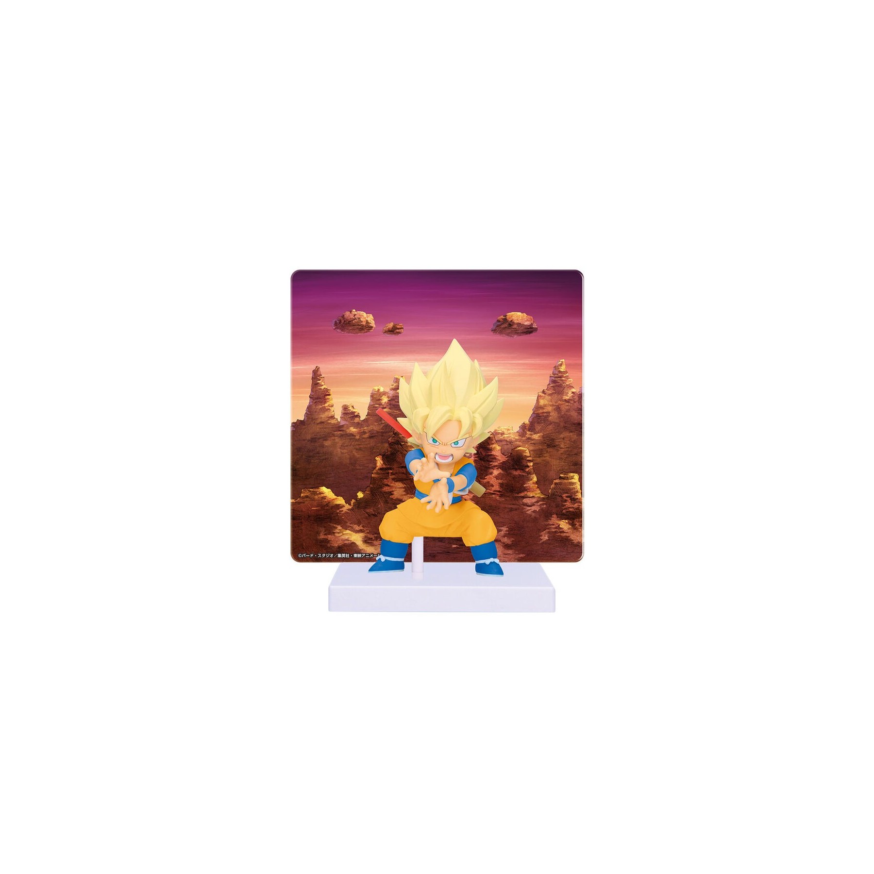 Figura Son Goku With Panel Dragon Ball Daima 13cm