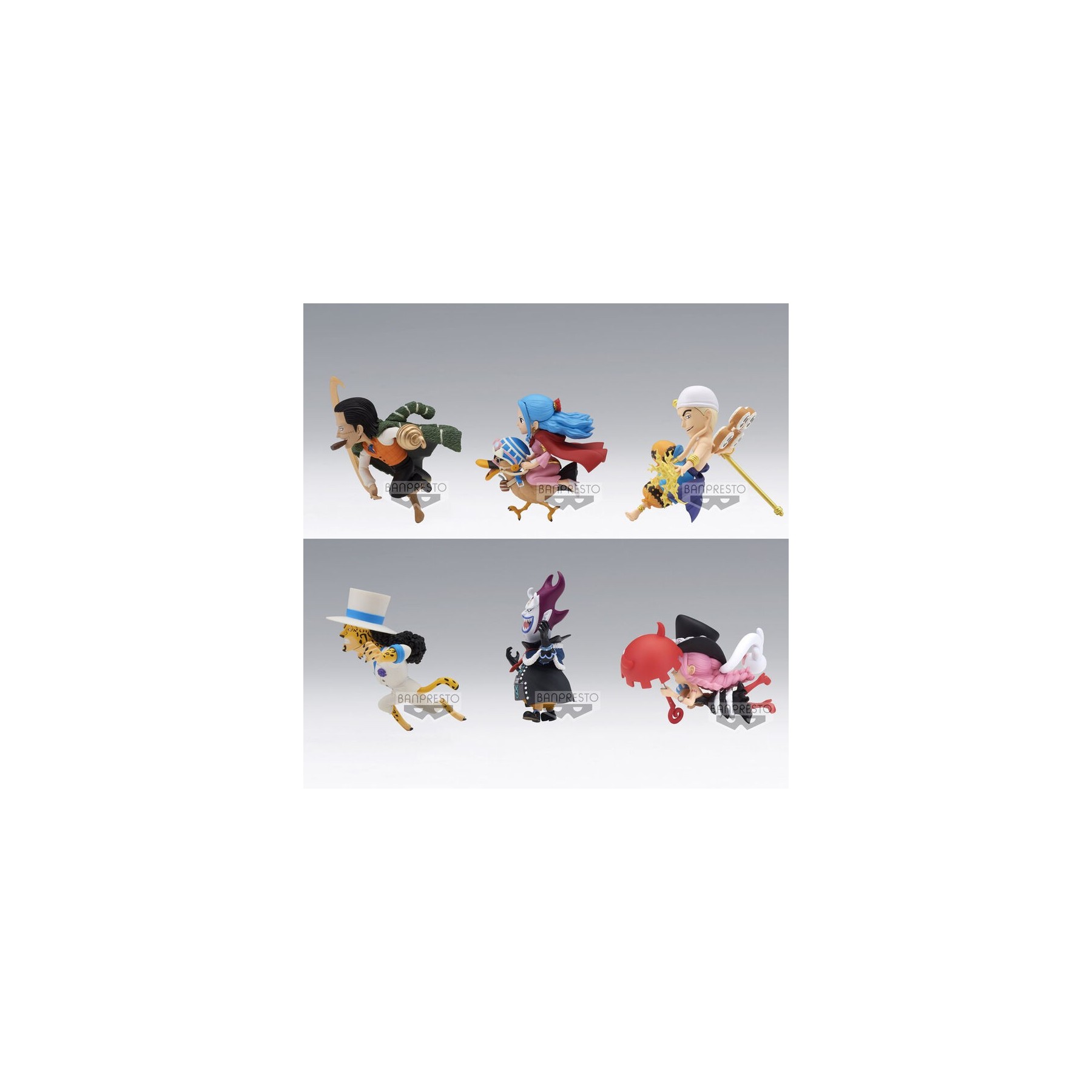 Figura World Collectable Landscapes vol.6 The Great Pirates 100 One Piece 7cm surtido