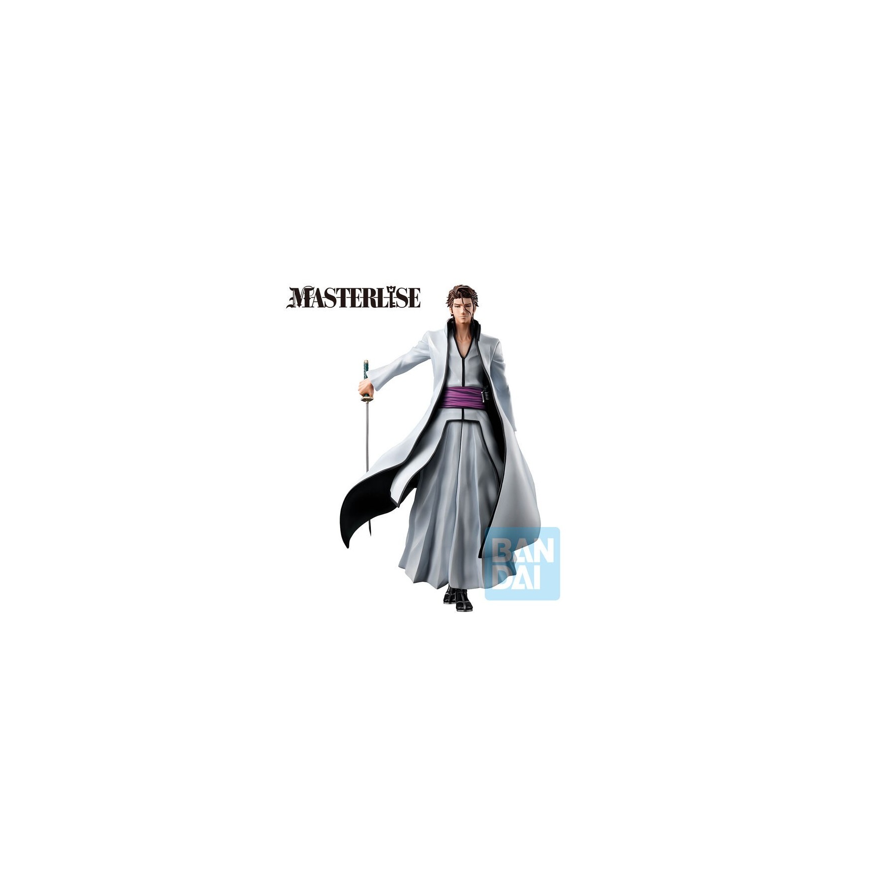 Figura Ichibansho Sosuke Aizen Stirring Souls Vol.1 Thousand Year Blood War Bleach 25cm