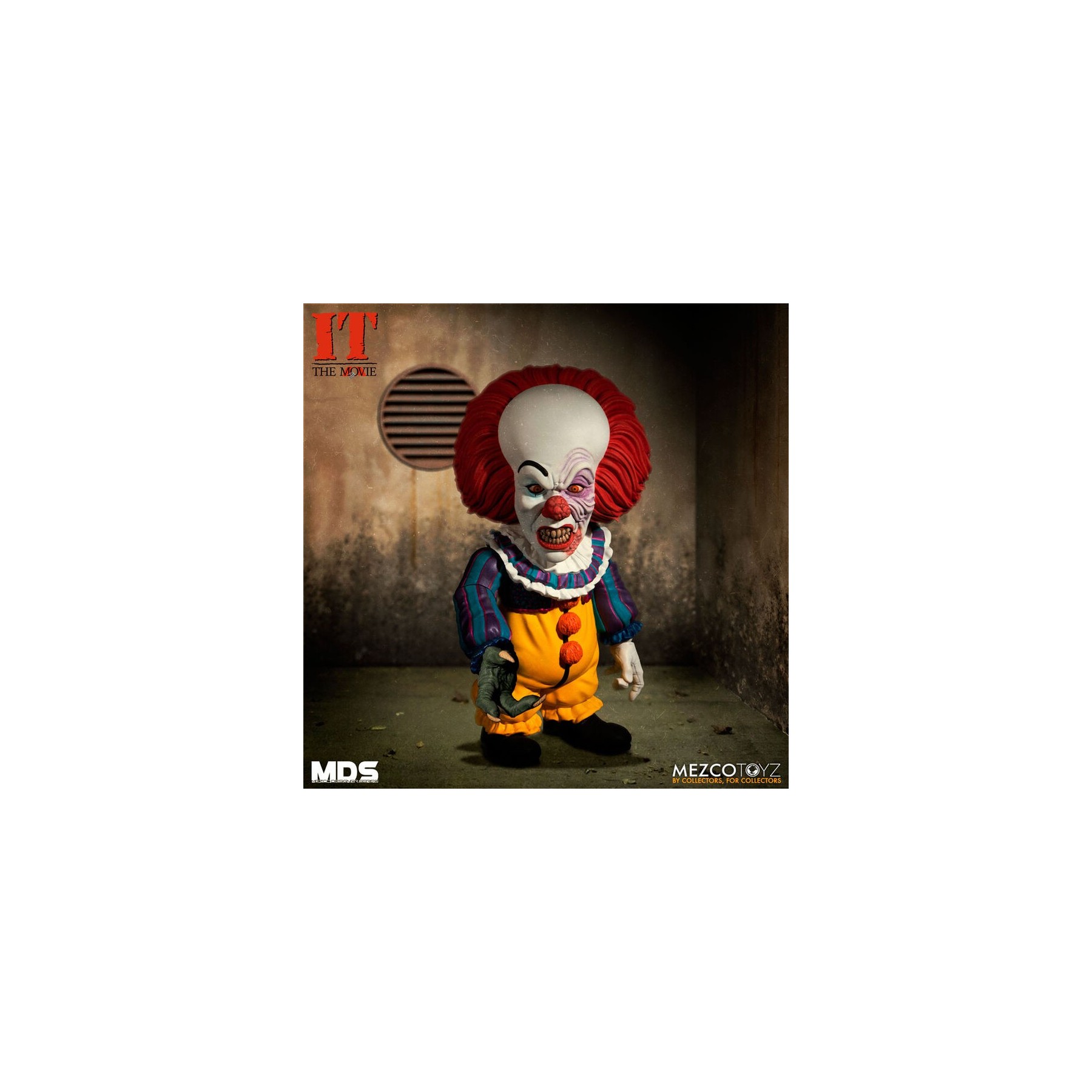 Figura MDS Deluxe Pennywise Stephen King IT 1990 15cm