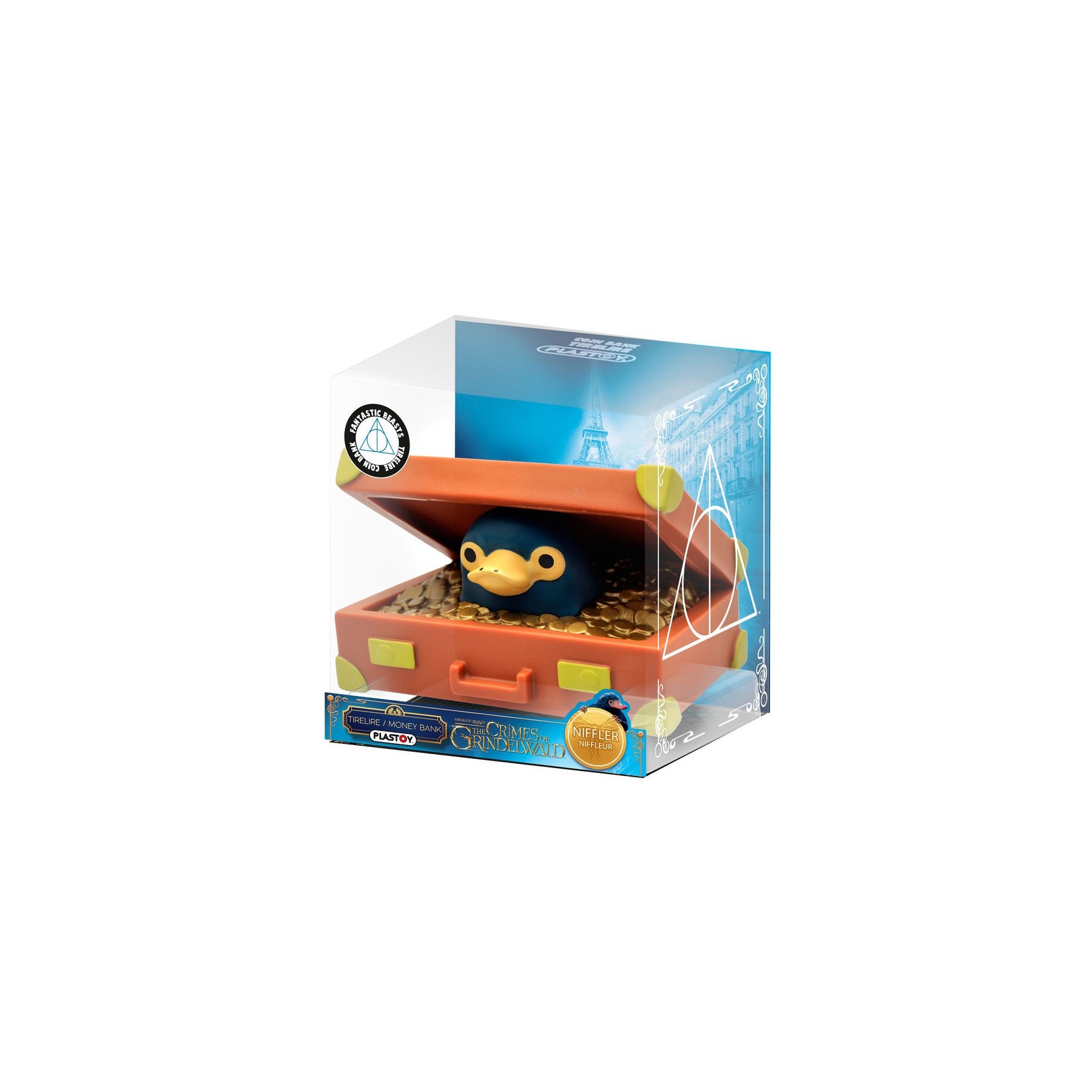 Figura hucha Chibi Niffler Animales Fantasticos 16cm