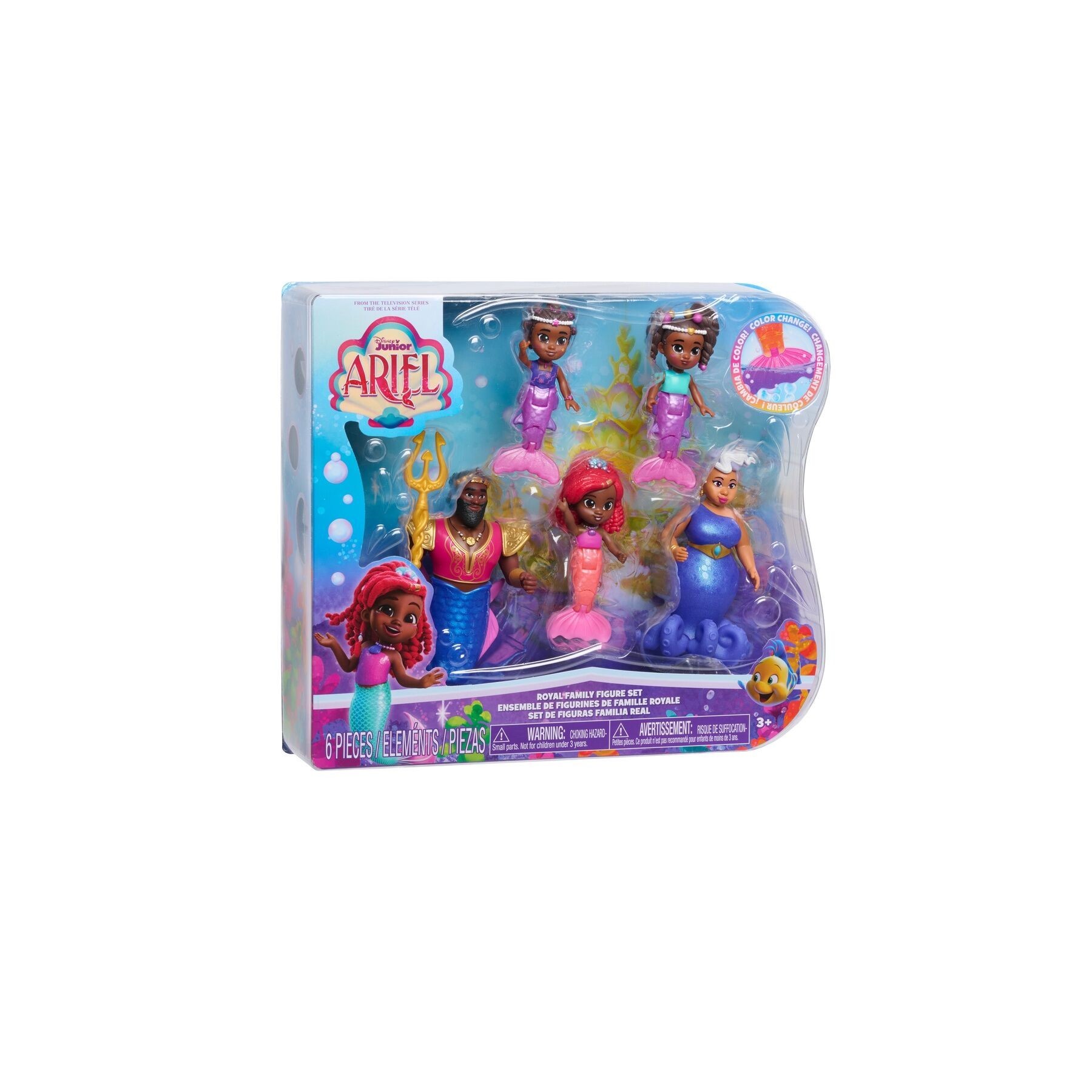 Blister 5 figuras Royal Family Ariel Disney