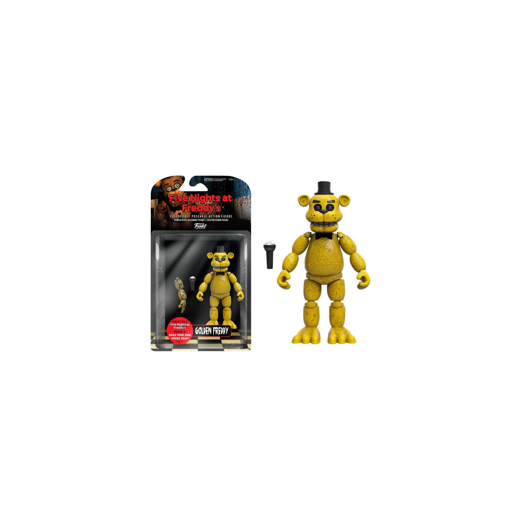Figura Five Nights at Freddys Gold Freddy