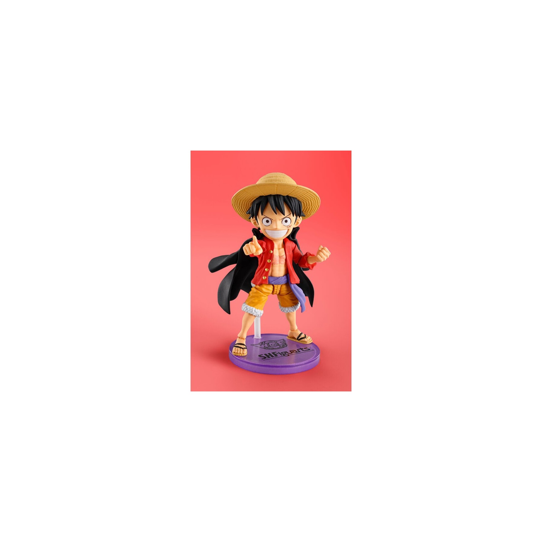 Figura S.H Figuarts Monkey D. Luffy World Collectable One Piece 7,5cm