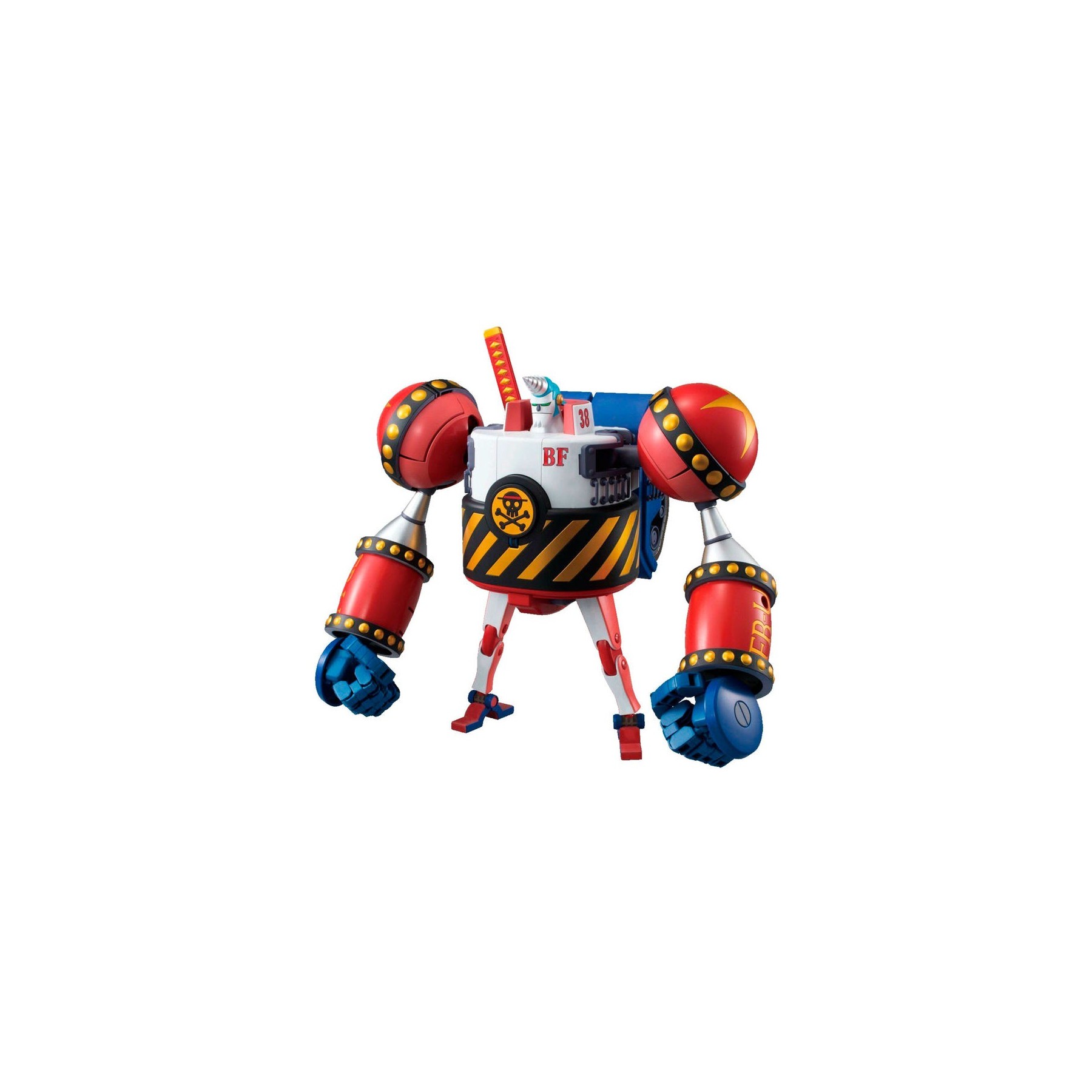 Figura Best Mega Collection General Franky Model Kit One Piece 25cm