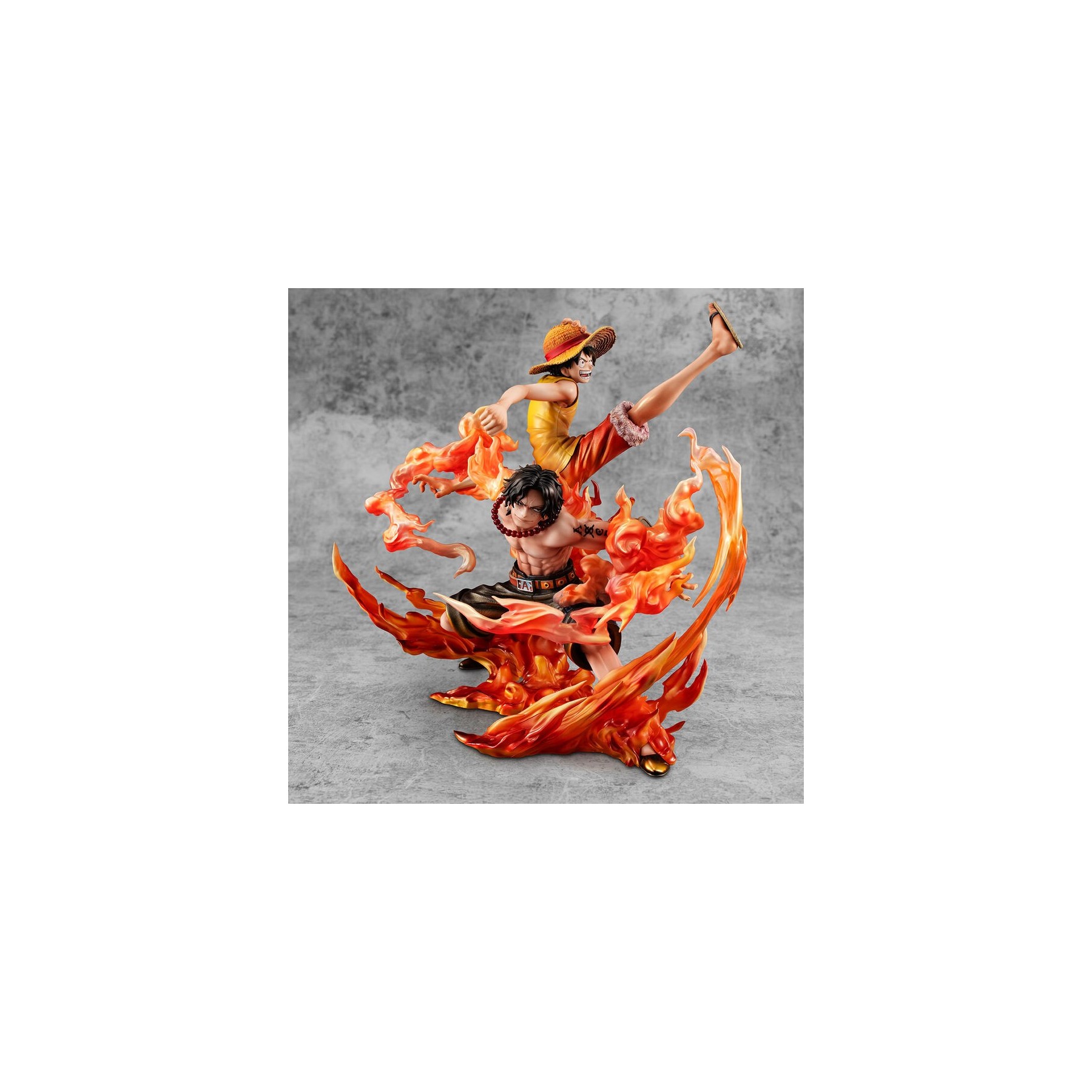 Figura Luffy & Portgas Bond Between Brothers One Piece 24,5cm