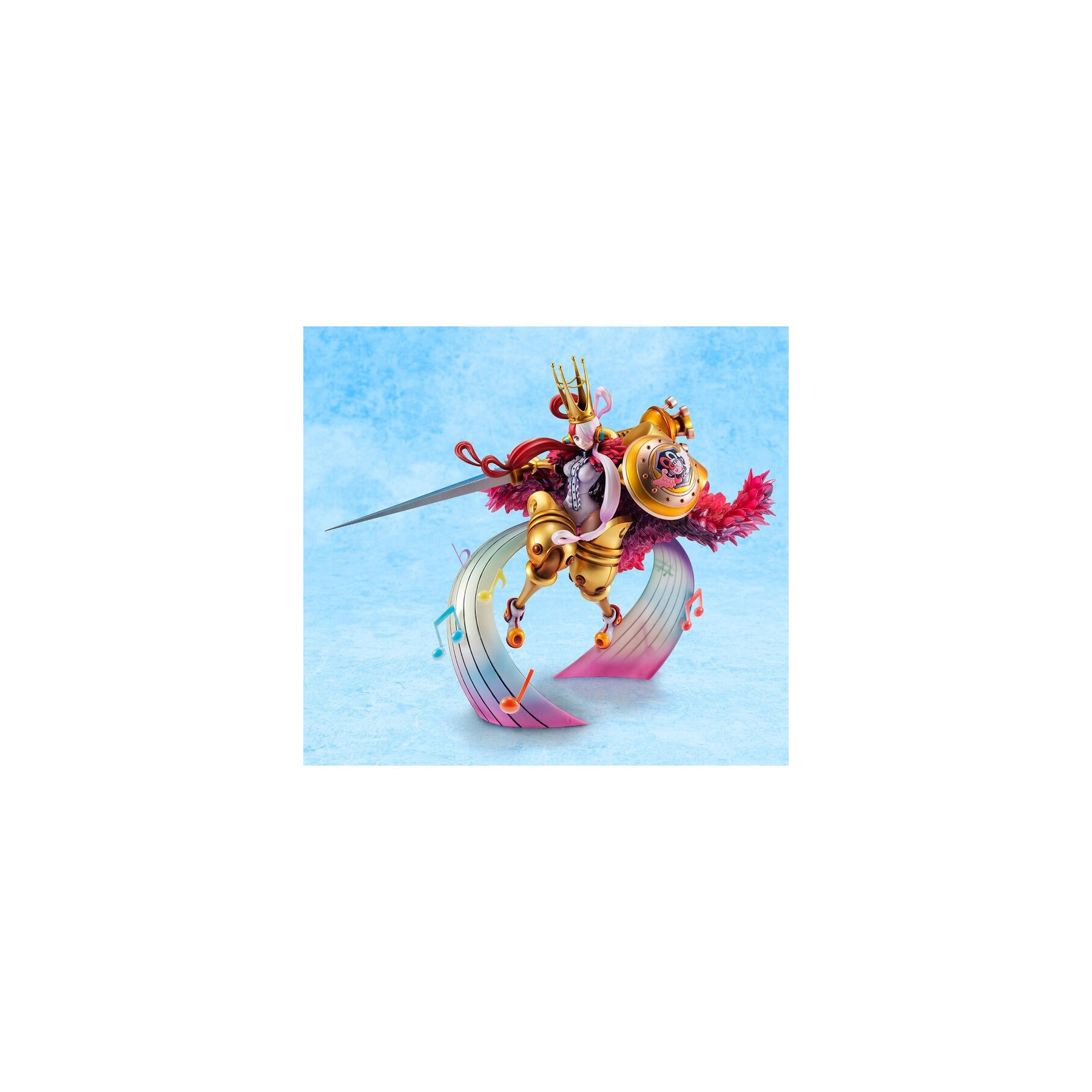 Figura Im Invincible Red Maximun Portrait Of Pirates One Piece 29cm