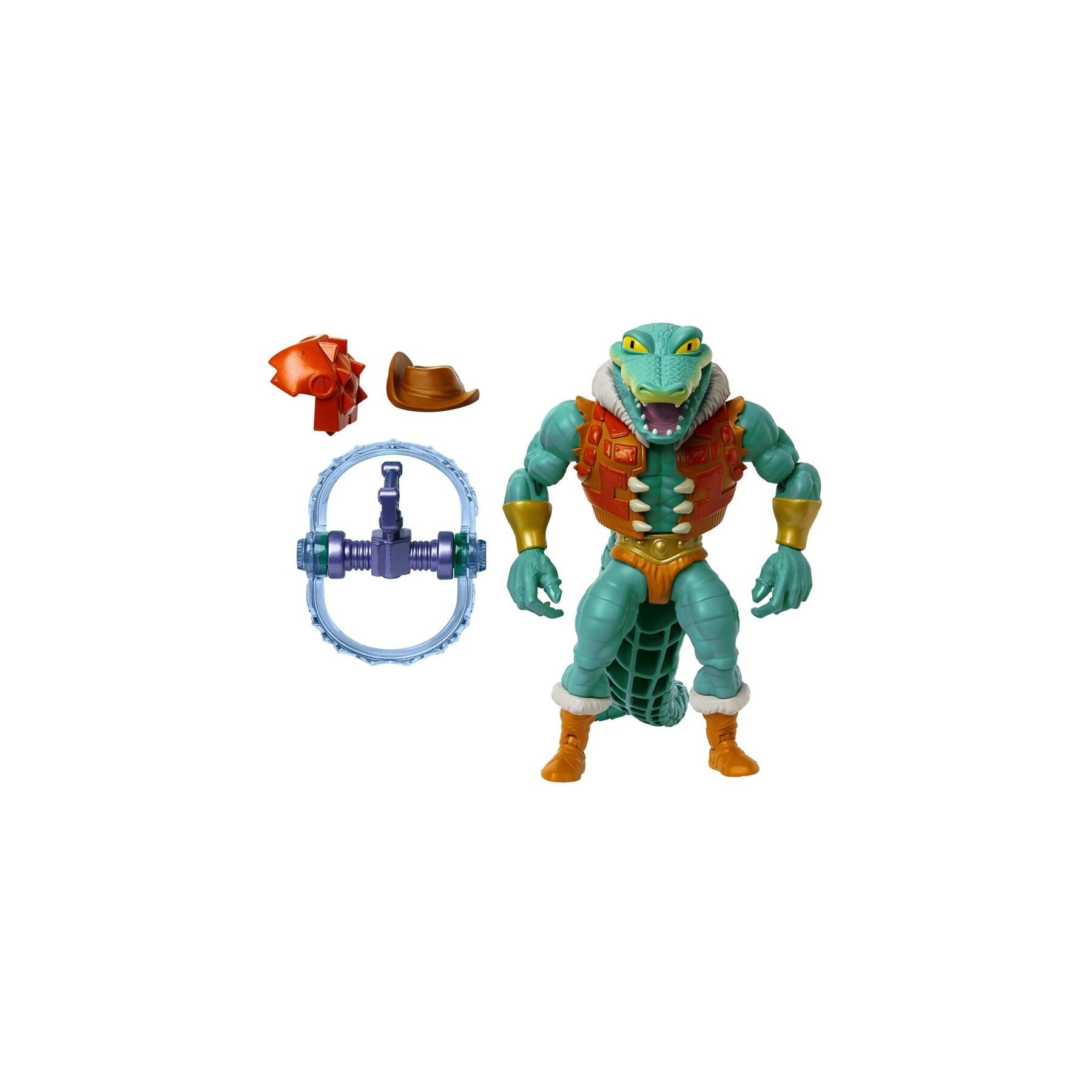 Figura Leatherhead Turtles of Grayskull Masters of the Universe 14cm