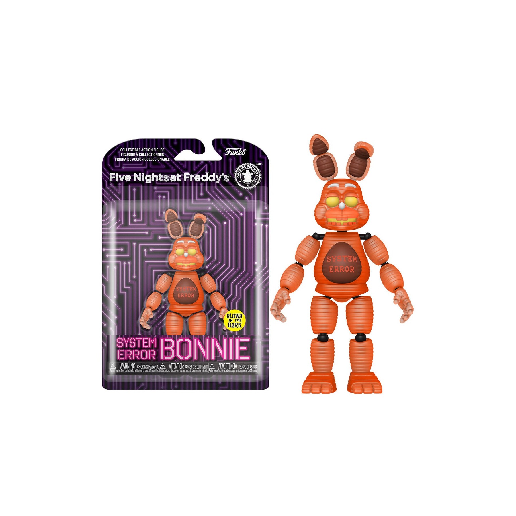 Figura Action Five Nights at Freddys System Error Bonnie