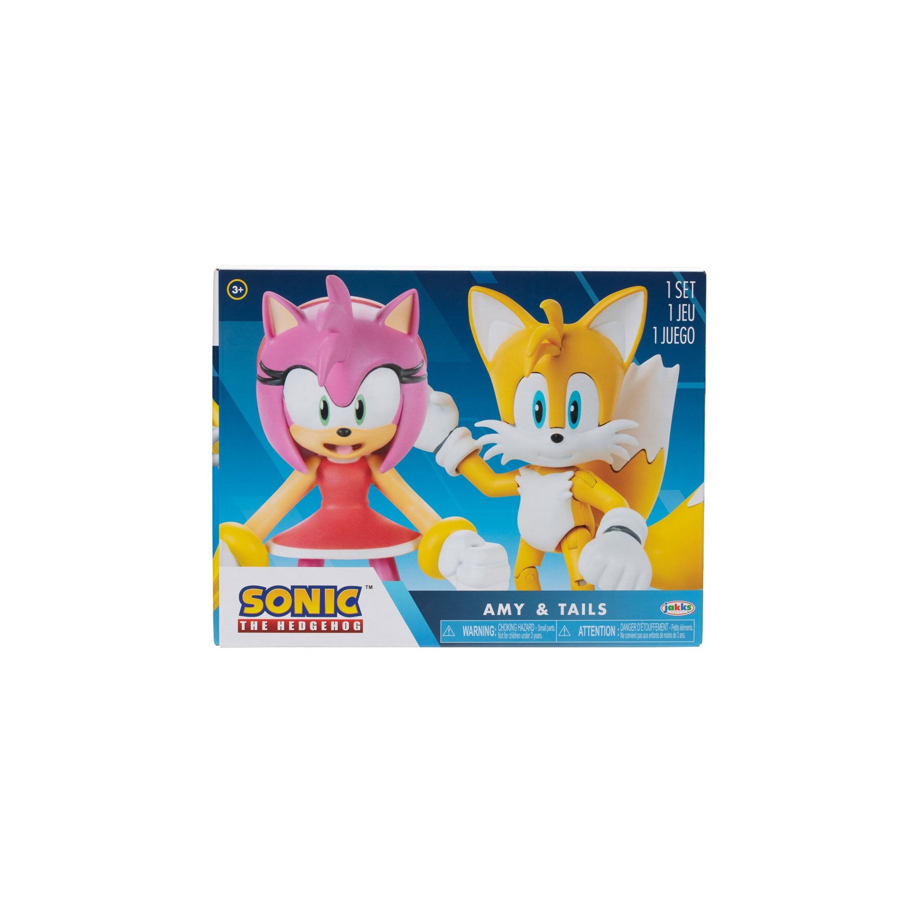 Set figuras Tails & Modern Army Sonic The Hedgehog 10cm