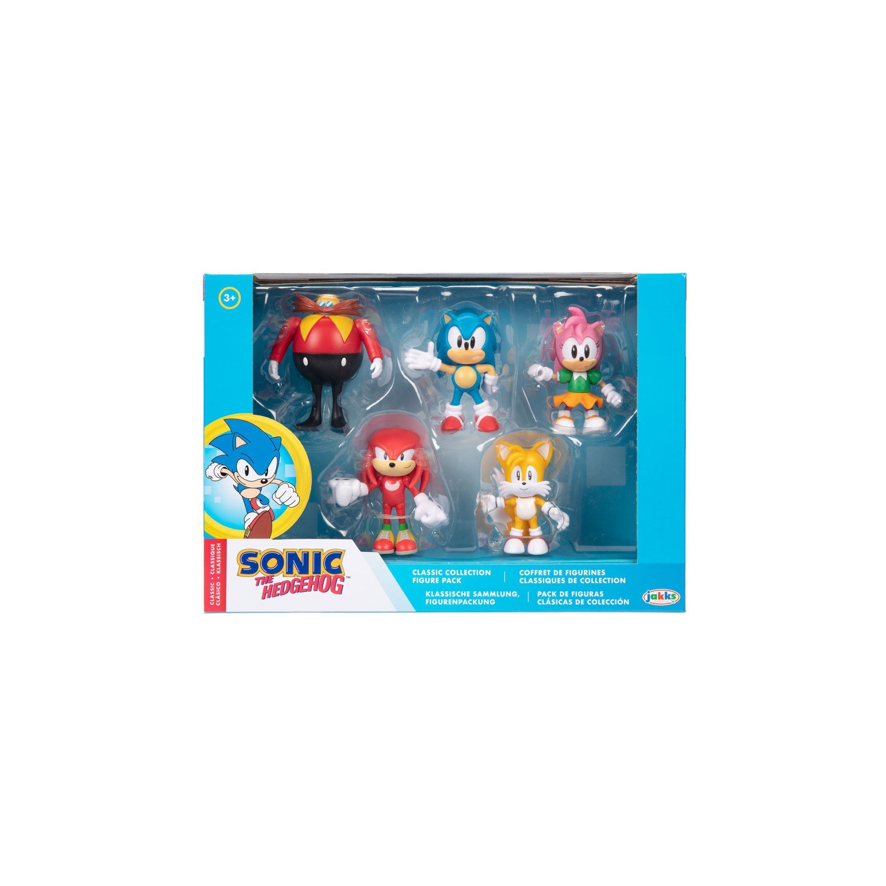 Blister 5 figuras Sonic The Hedgehog  6cm