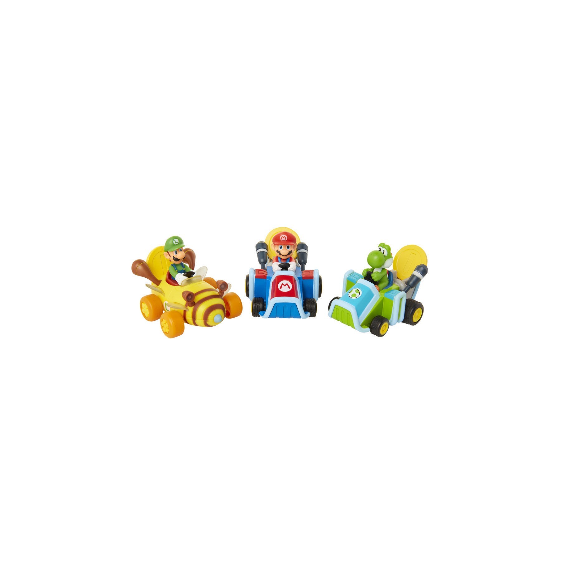 Figura Super Mario Coin Racers Mario Kart 6cm surtido
