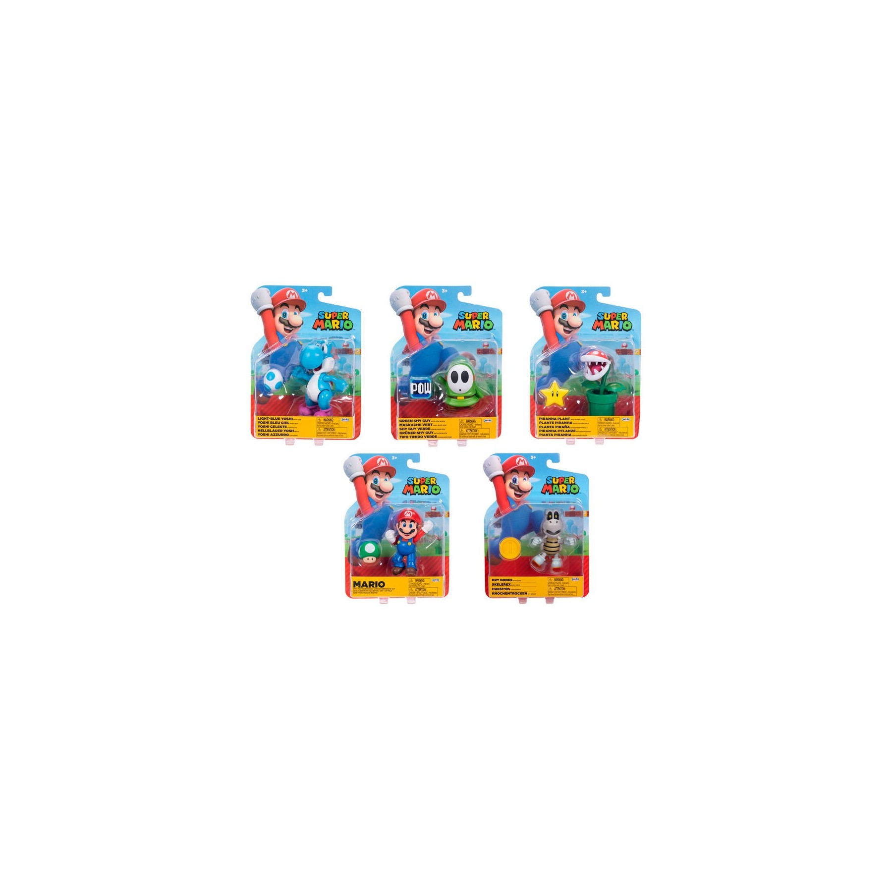 Figura wave 40 Super Mario Bros 10cm surtido
