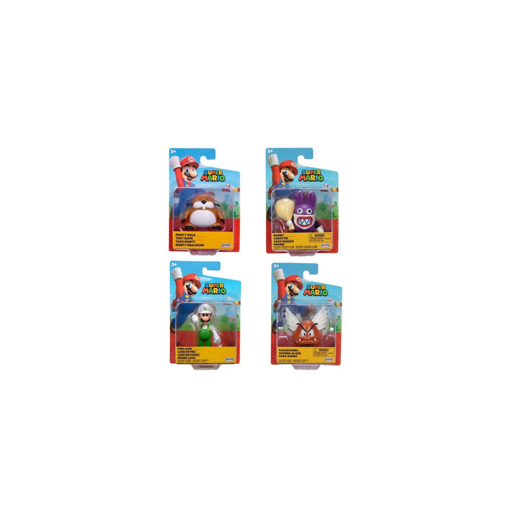 Figura wave 48 Super Mario Bros 6cm surtido