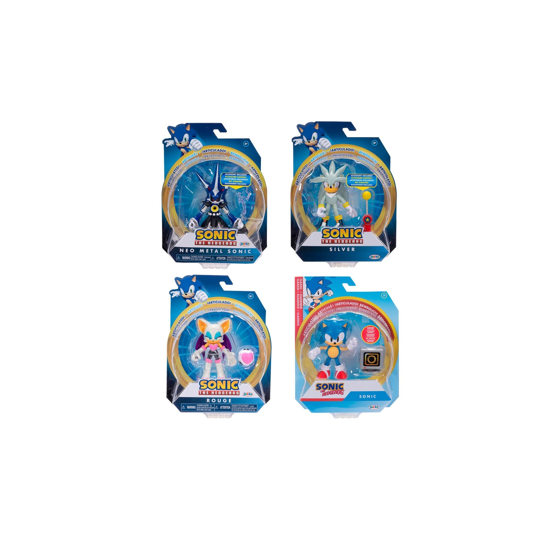 Figura wave 17 Sonic the Hedgehog 10cm surtido