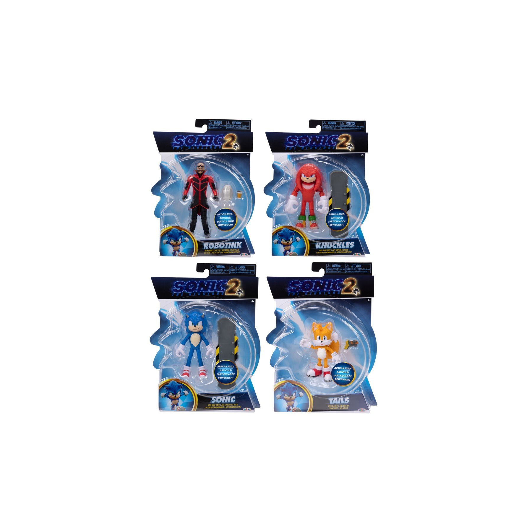 Figura Sonic 2 Sonic the hedgehog 10cm surtido