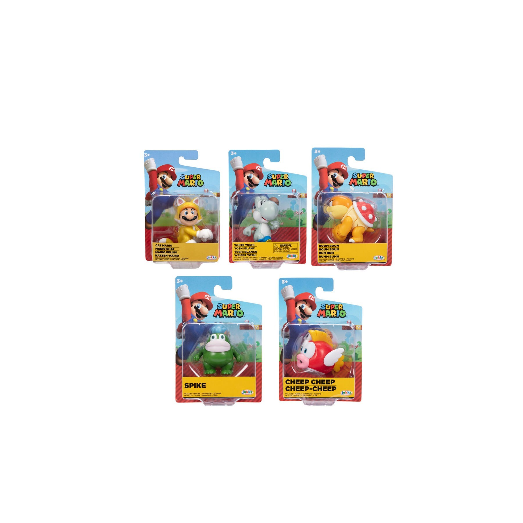 Figura Super Mario Wave 36 Super Mario Nintendo 6cm surtido