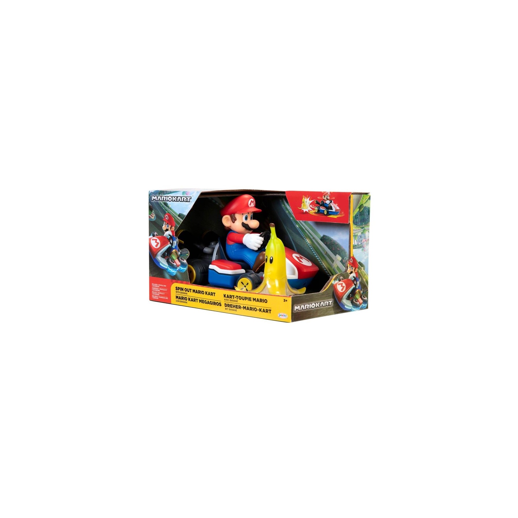 Figura Mario Kart megagiros Mario Kart 6,5cm
