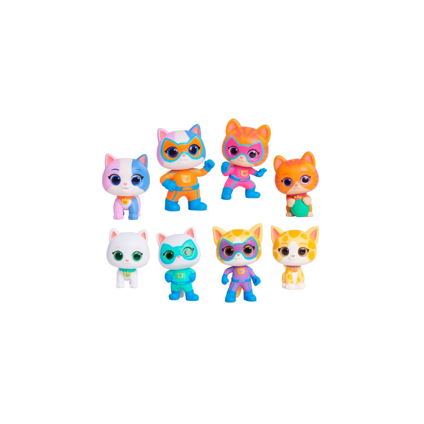 Capsula sorpresa figura SuperKitties surtido
