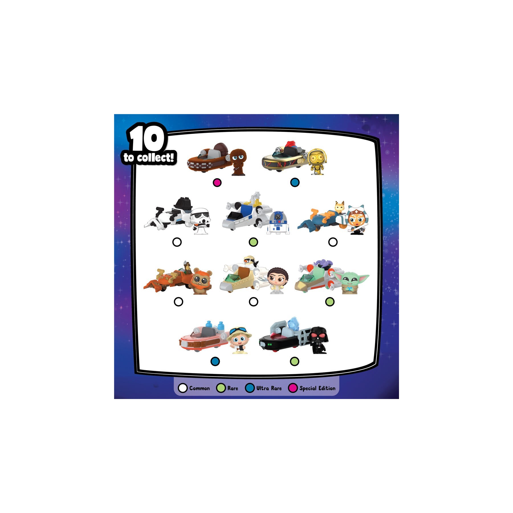 Figura sorpresa Galactic Cruisers Star Wars Doorables