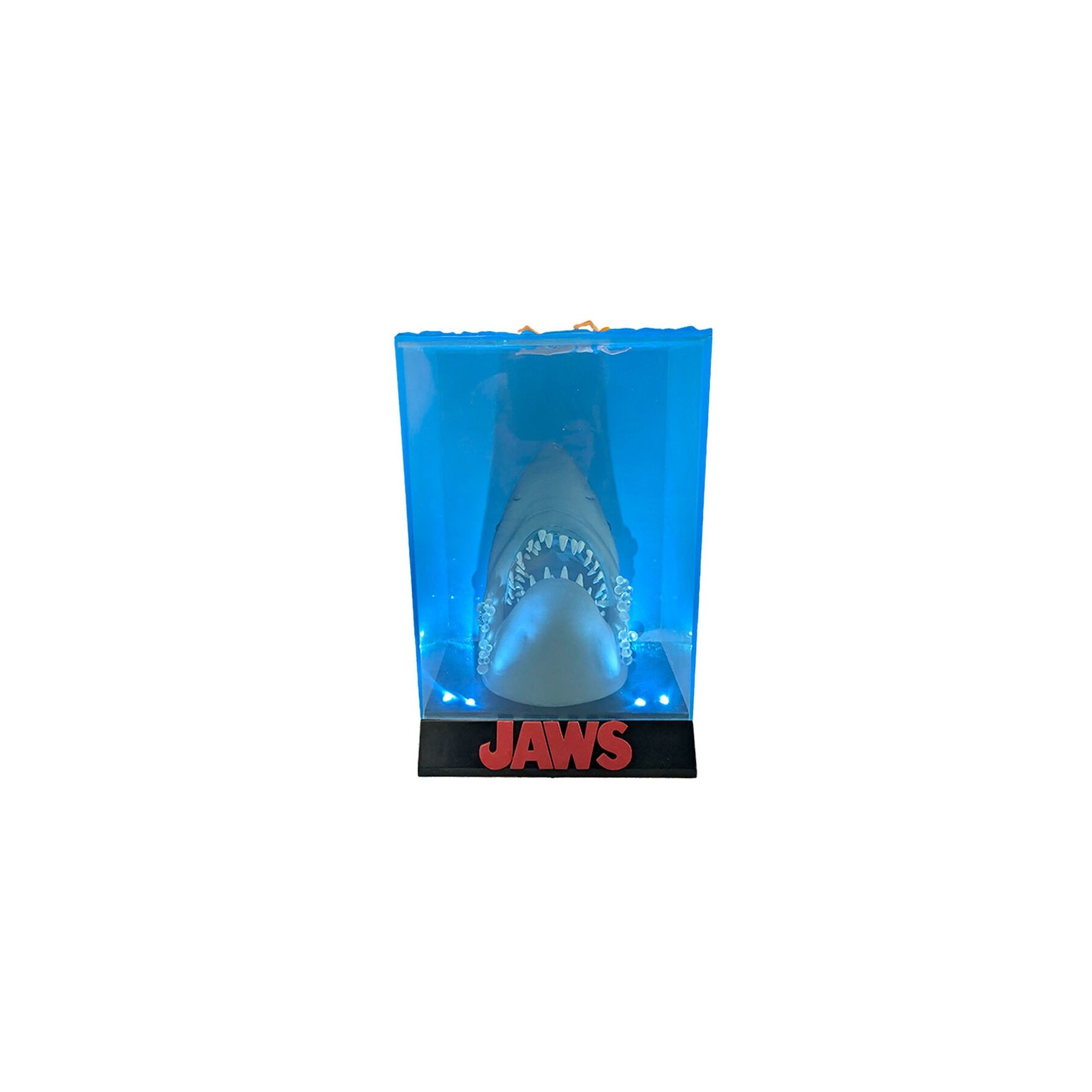 Figura Poster 3D Tiburon Jaws luces