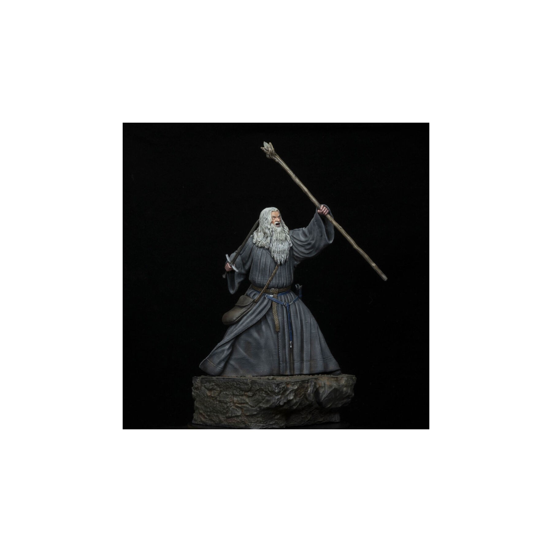 Figura Gandalf En Moria El Señor de los Anillos 18cm