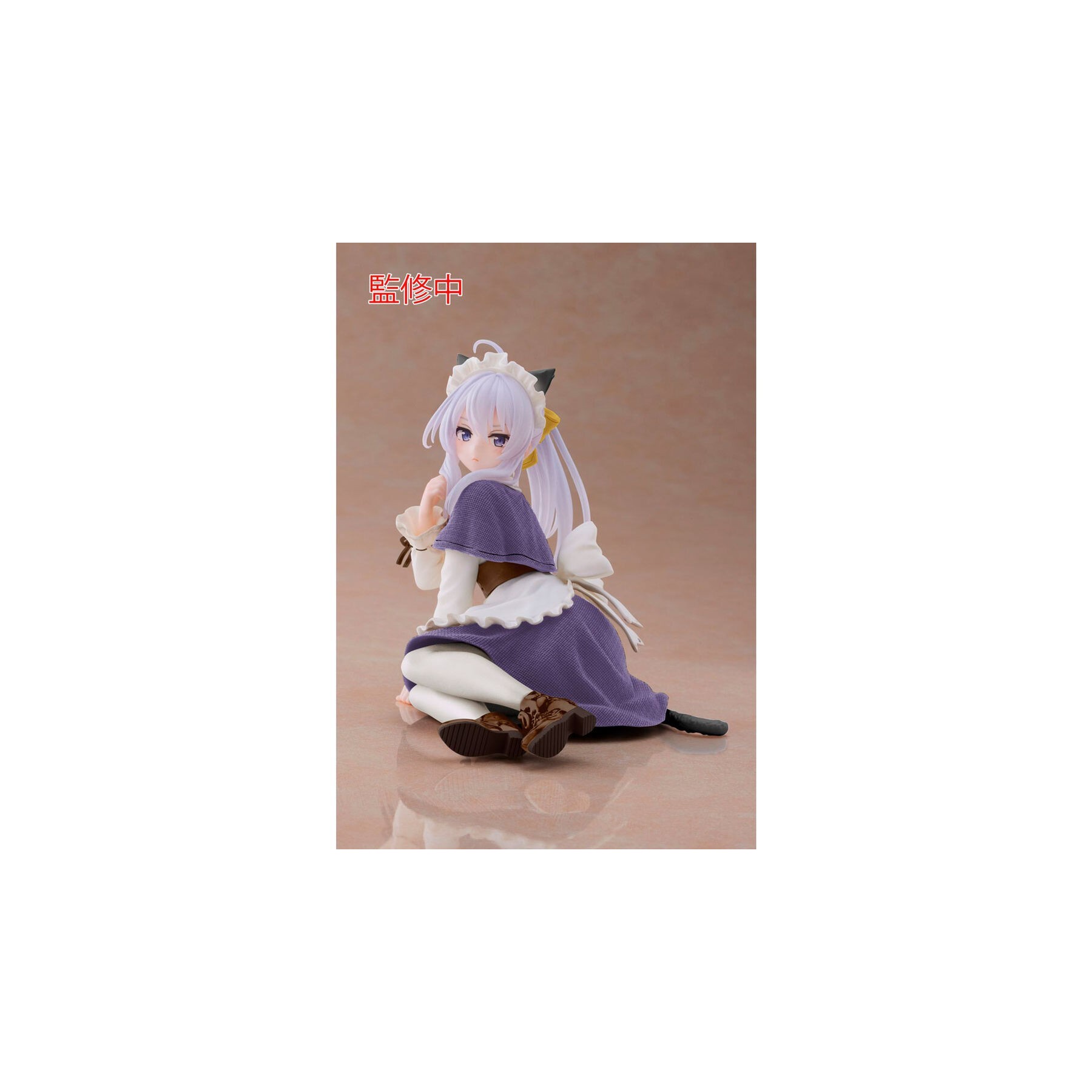 Figura Elaina Cat Maid Renewal edition Desktop Cute Wandering Witch The Journey of Elaina 13cm