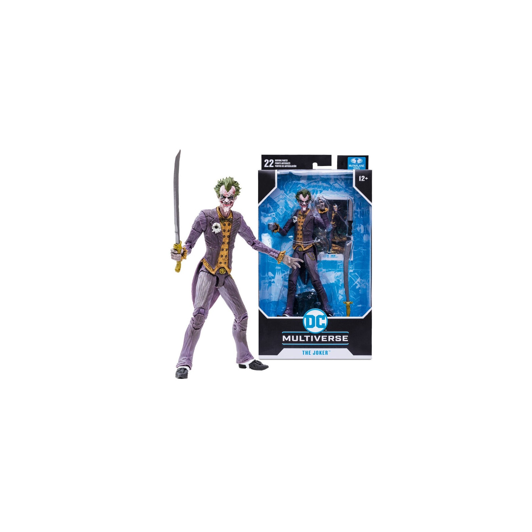 Figura Joker Infected Multiverse DC Comics 17cm