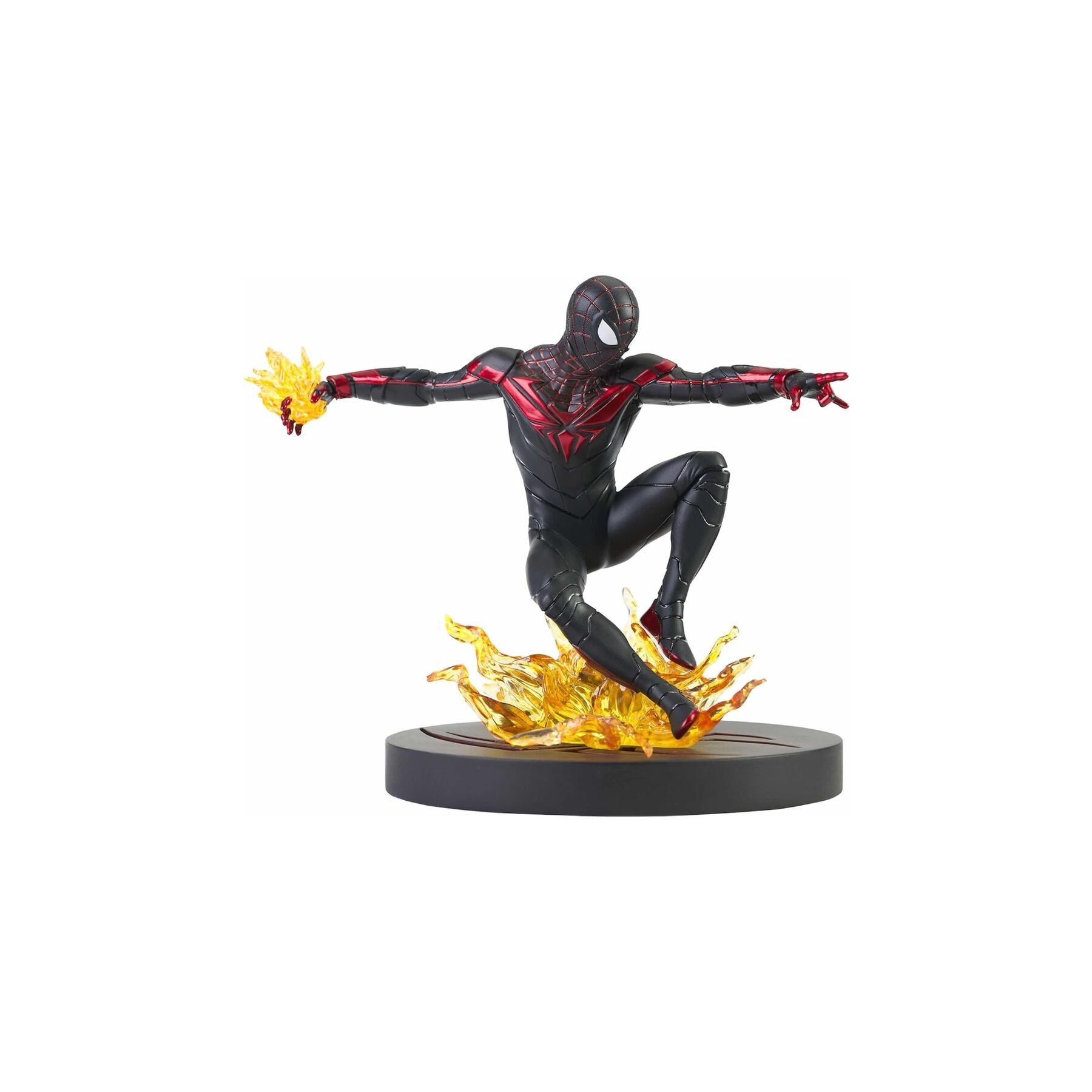 Figura Miles Morales Spiderman PS5 Marvel Gallery Comic 18cm