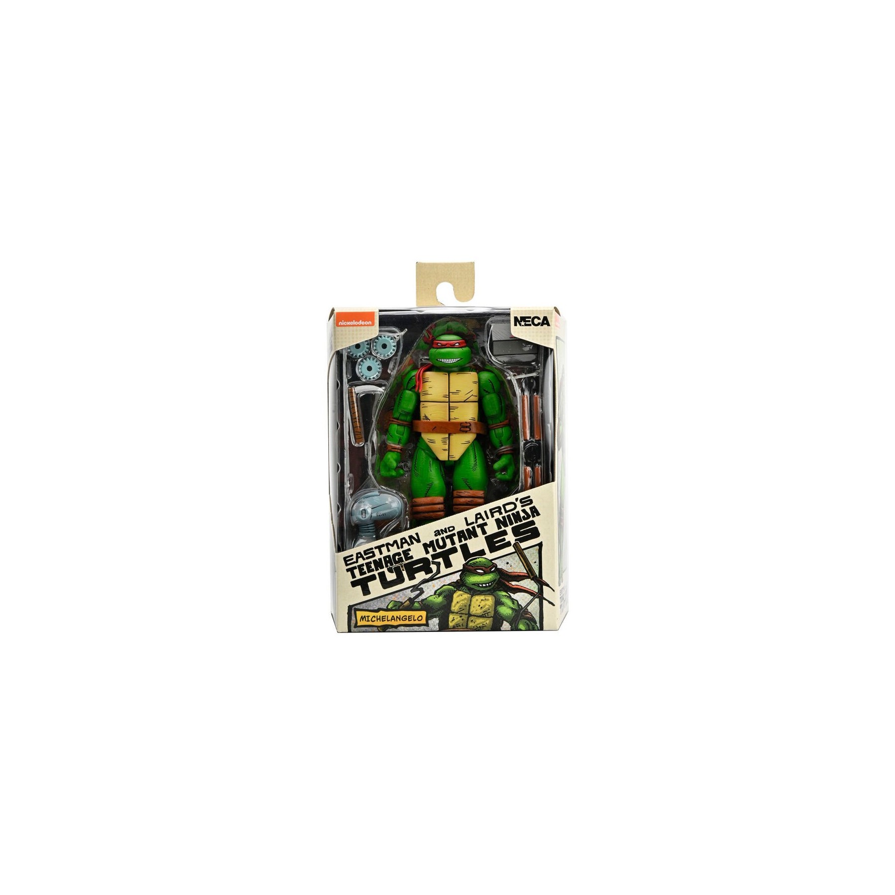 Figura Michelangelo Mutant Ninja Tortugas Ninja 18cm