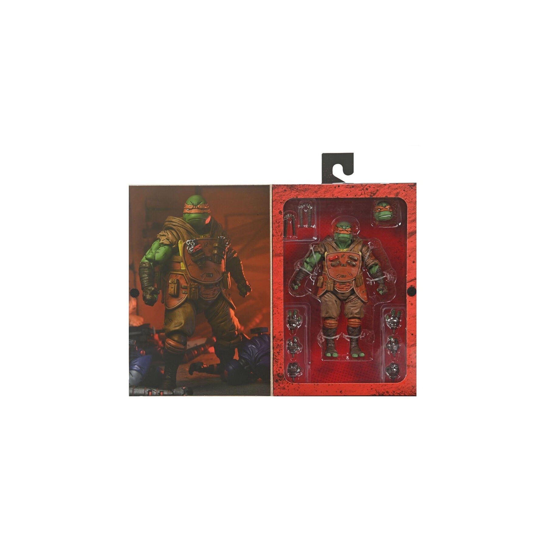 Figura Ultimate Flashback Michelangelo Teenage Mutant The Last Ronin Tortugas Ninja 18cm