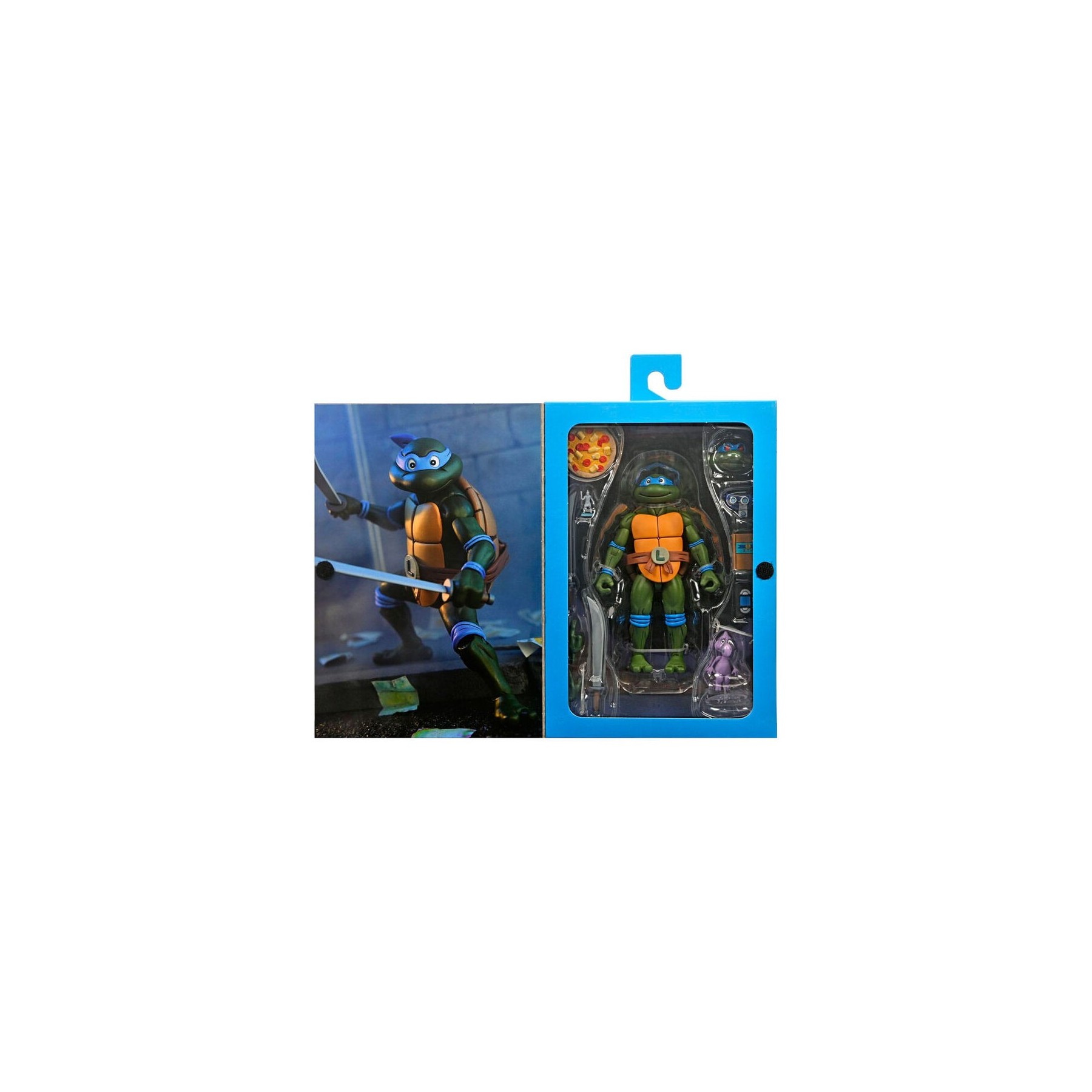 Figura Ultimate Leonardo Comics Tortugas Ninja 18cm