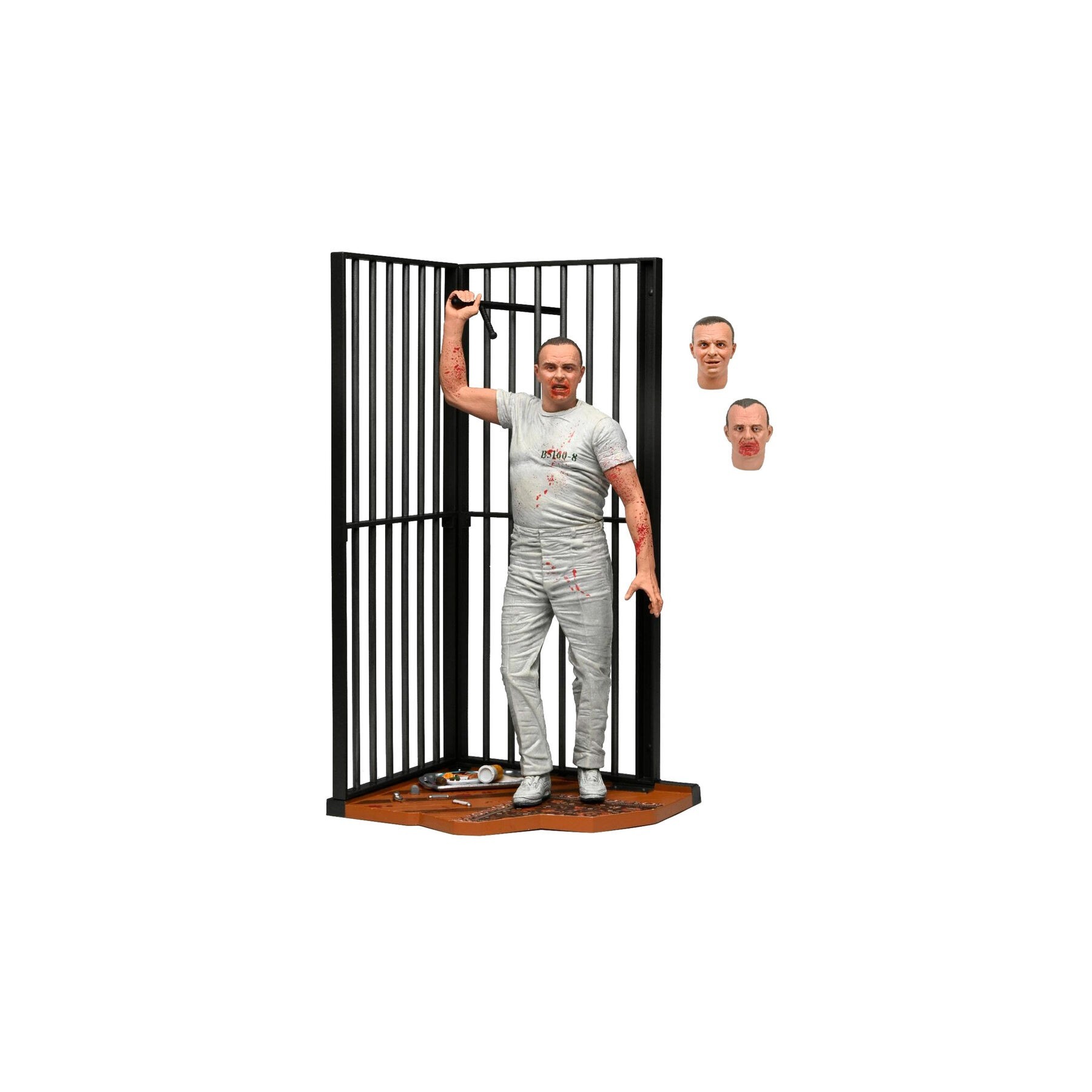 Figura Dr. Hannibal Lecter Prison Escape El Silencio de Los Corderos 18cm
