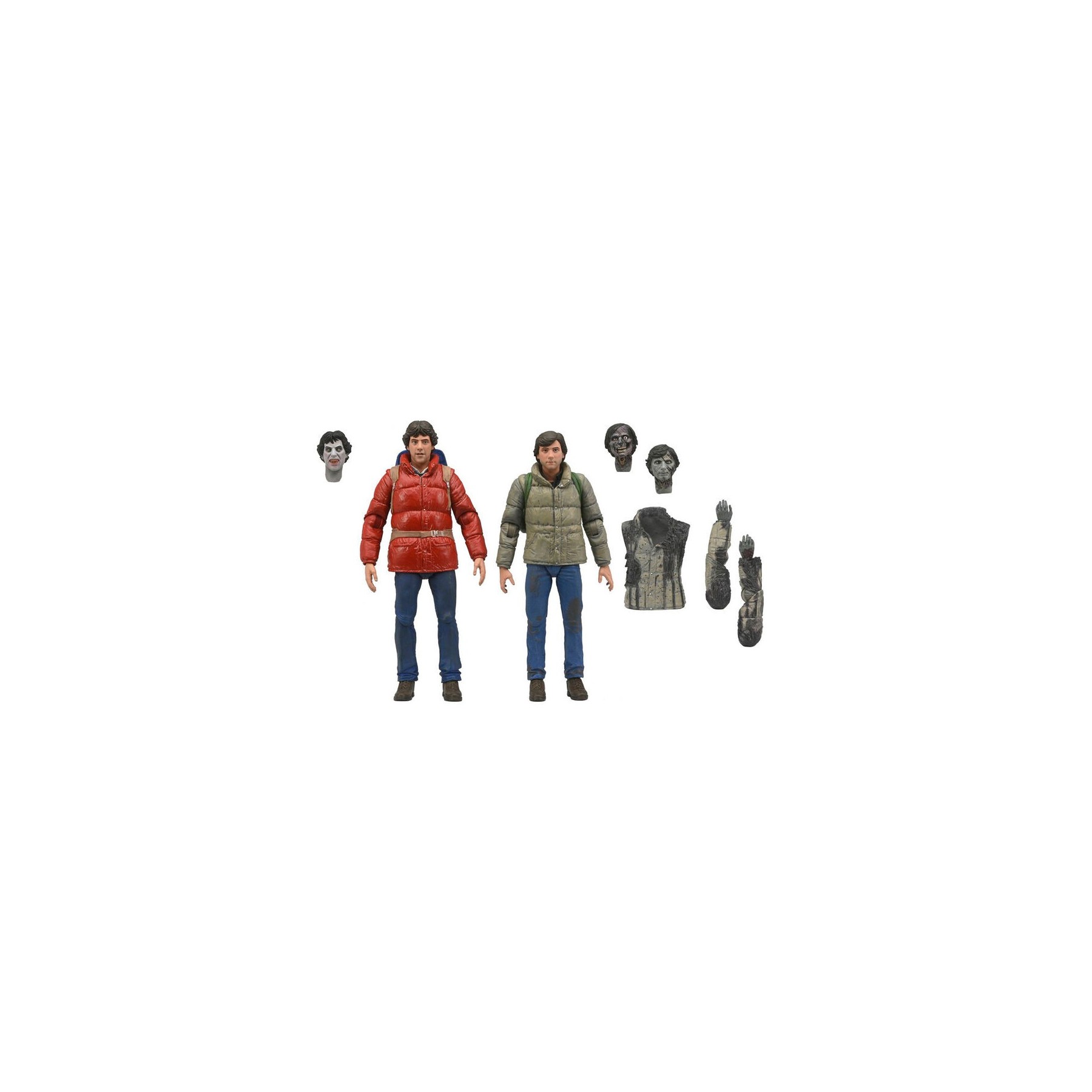 Figuras Jack & David An American Werewolf in London 18cm