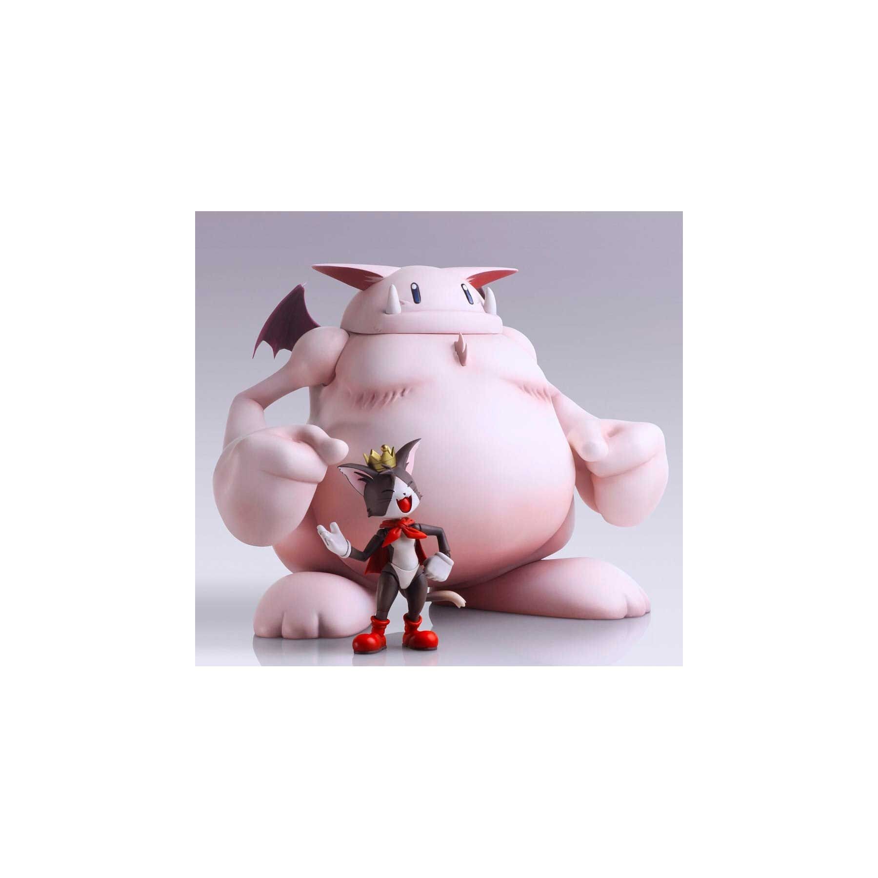 Figura Cait Sith & Fat Moogle Final Fantasy VII Bring 15cm