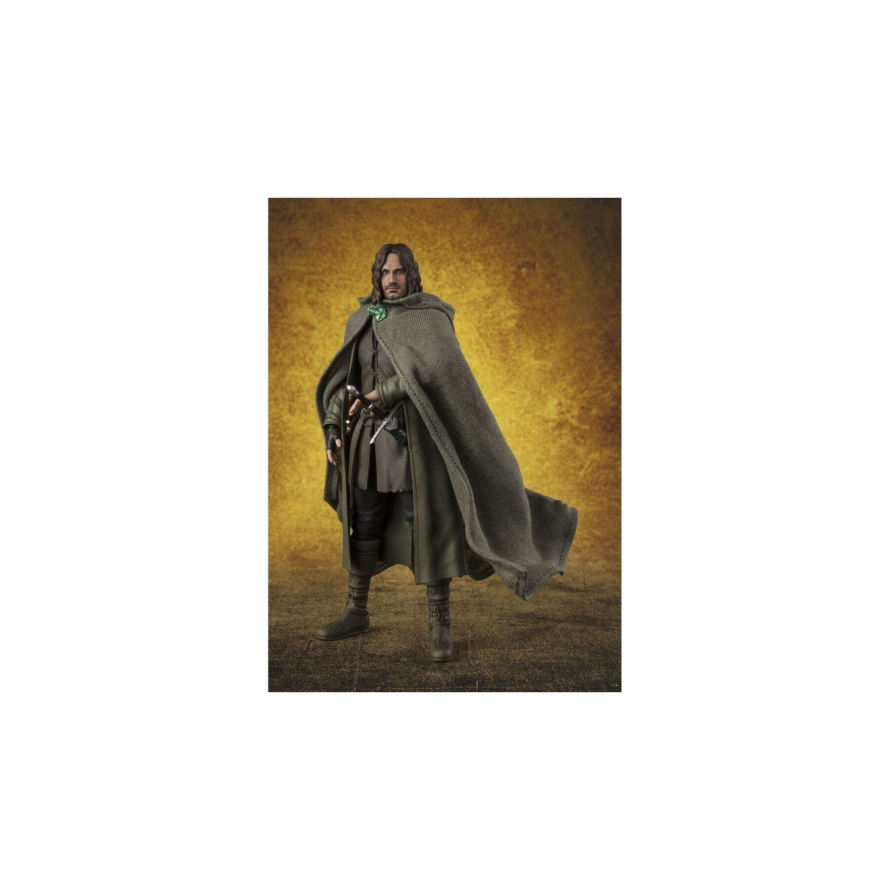 Figura S.H. Figuarts Aragon La Comunidad del Anillo El Señor de los Anillos 15cm