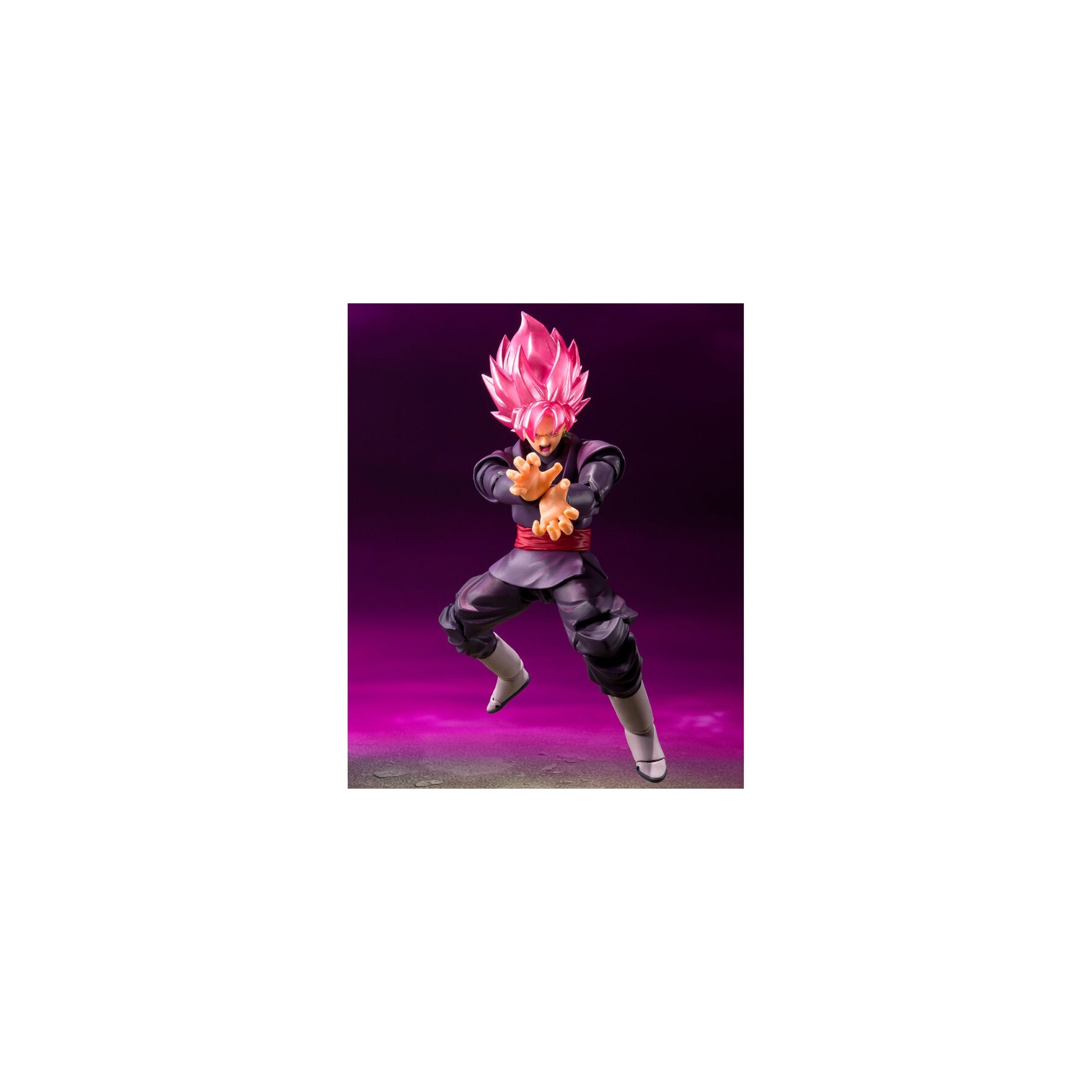 Figura Goku Black Super Saiyan Rose Dragon Ball Super 14cm