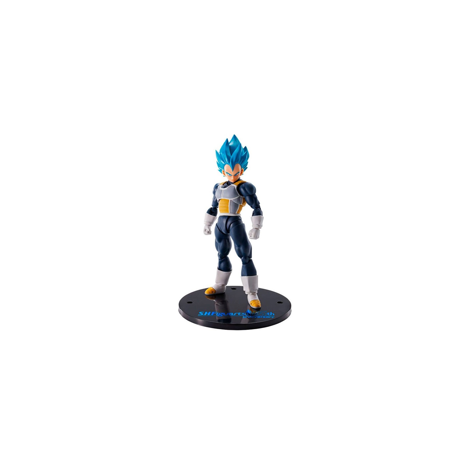 Figura SH Figuarts Vegeta Super Saiyan Blue 15Th Anniversary Dragon Ball Super 14cm
