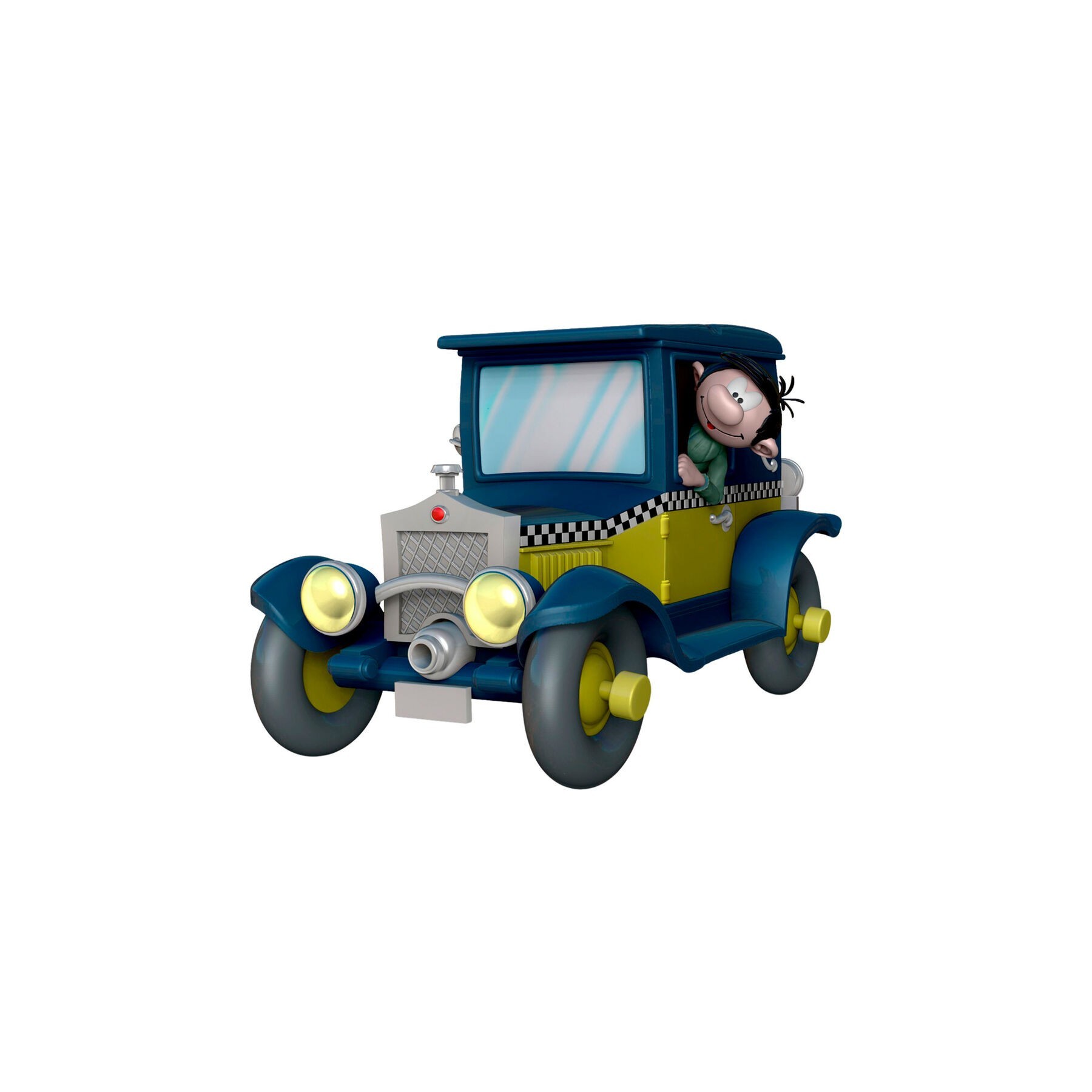 Figura Hucha Taxi Fiat 509 Gaston 15cm