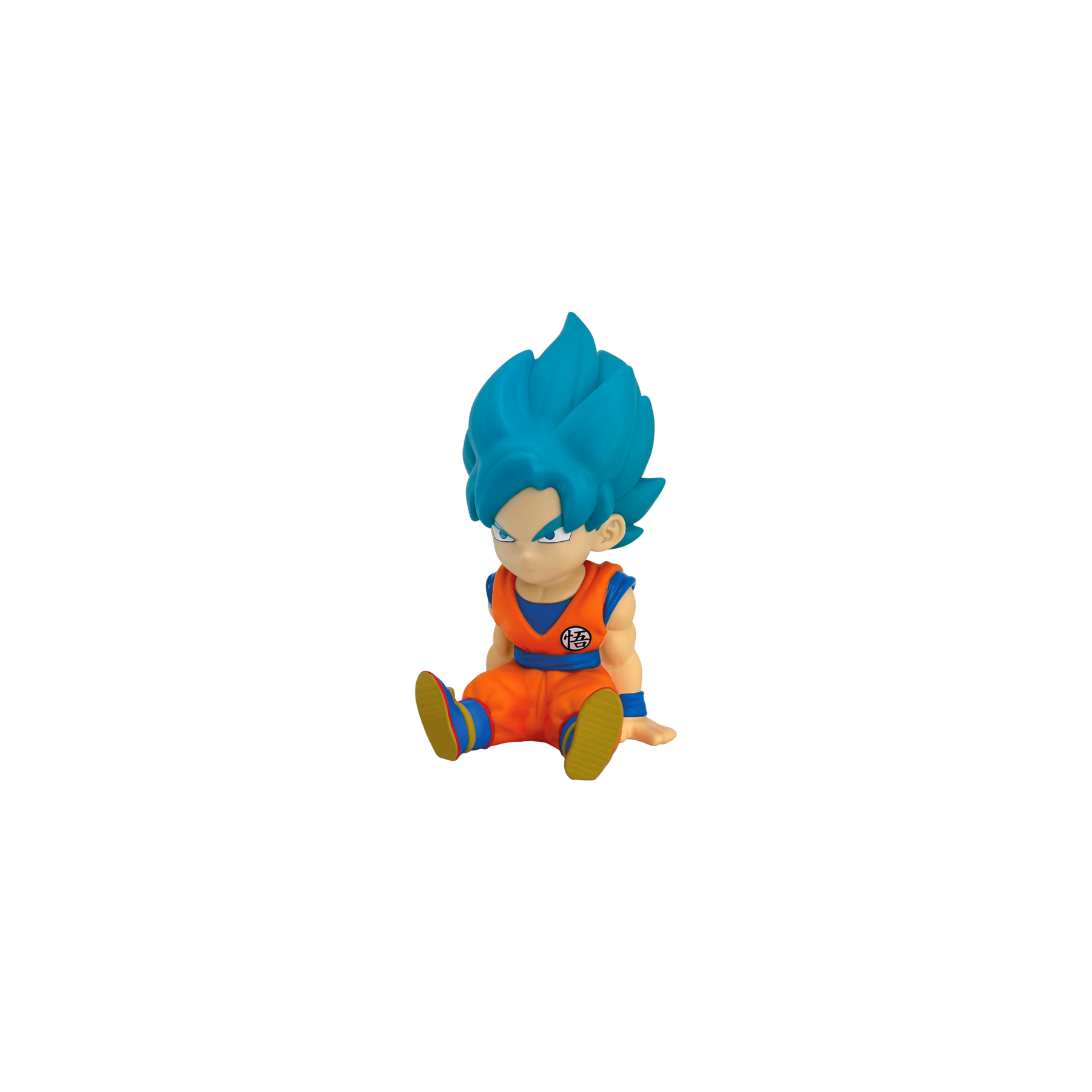 Figura hucha Son Goku Super Saiyan Blue Dragon Ball Super 15cm