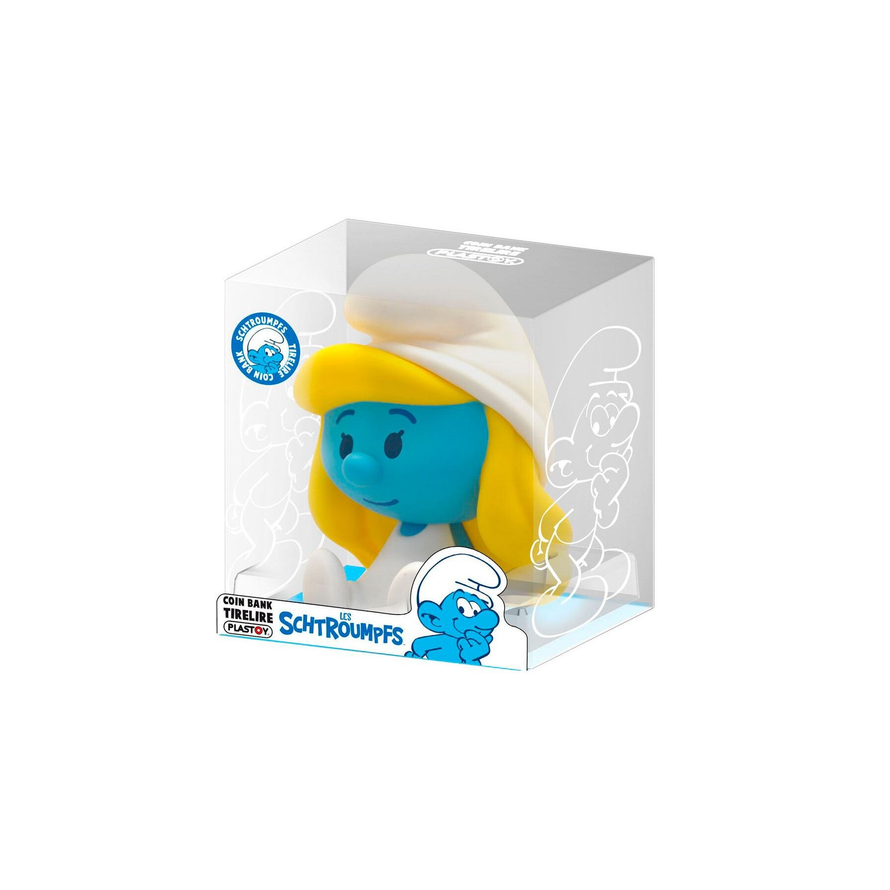 Figura hucha Chibi Pitufina 16cm