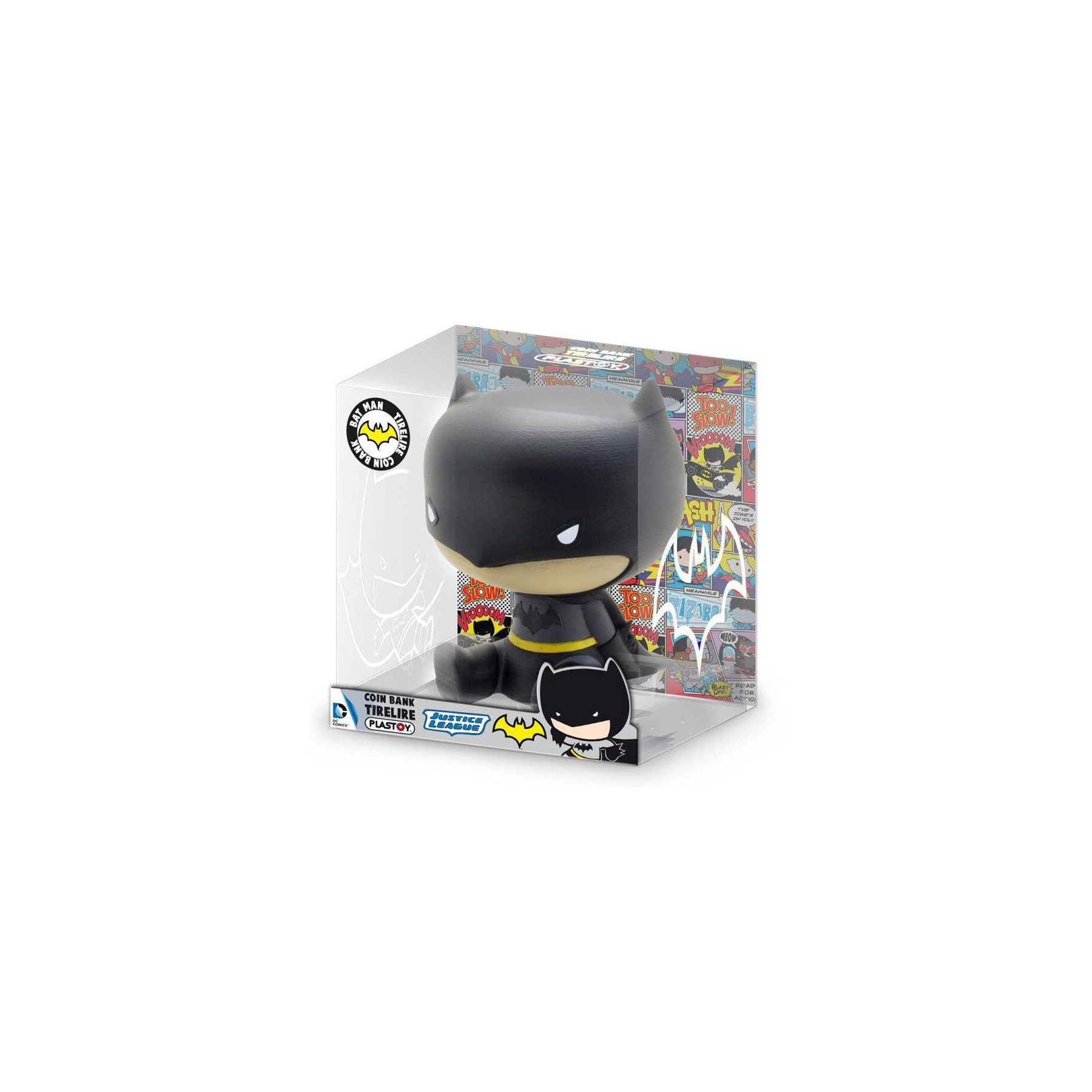 Figura Hucha Chibi Batman Justice League DC Comics 16cm