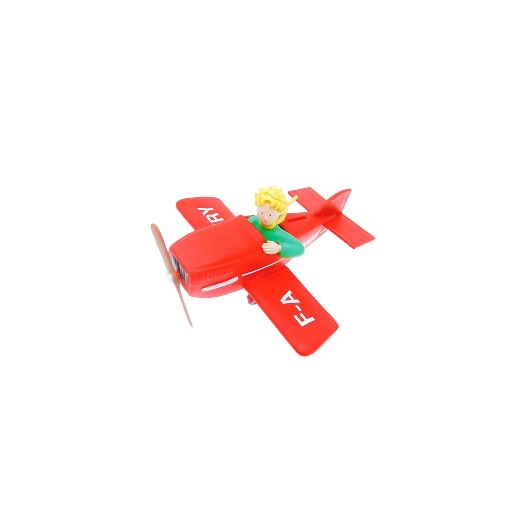 Figura hucha Principito Avion